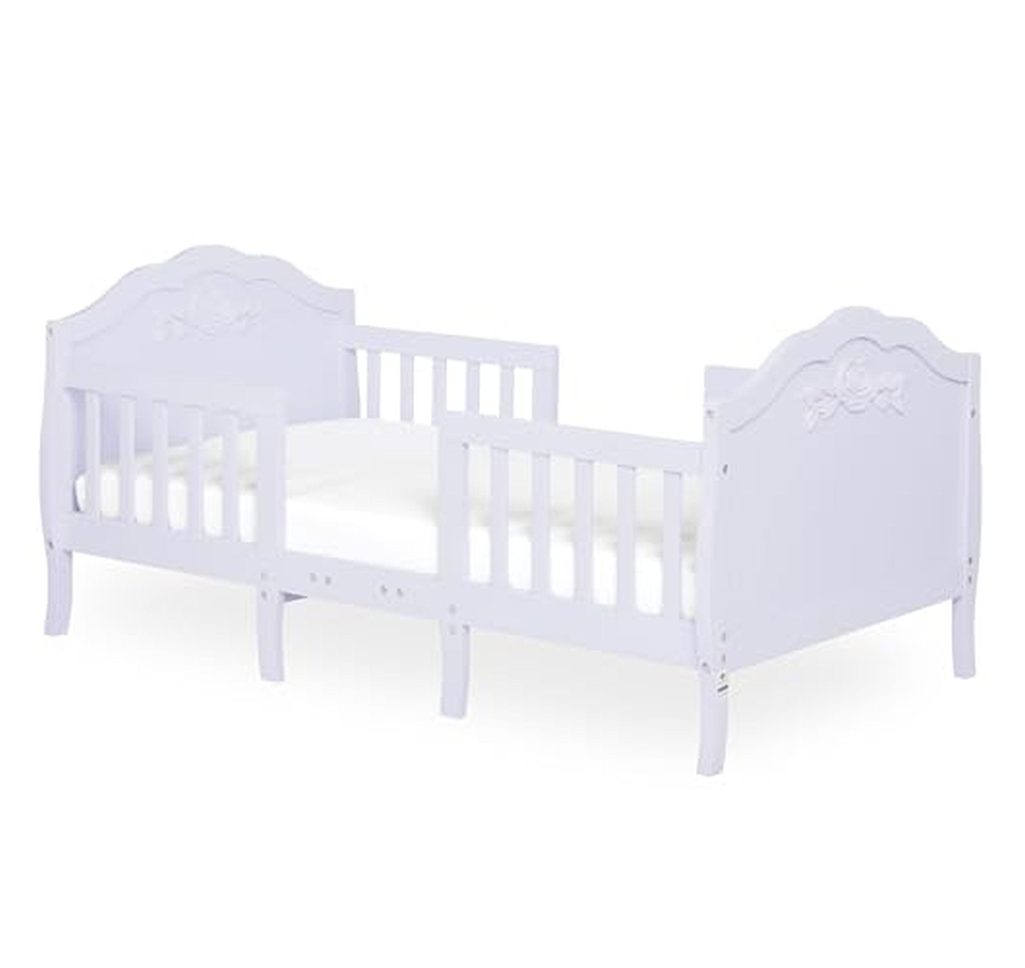 3-in-1 Convertible Toddler Bed with Safety Rails