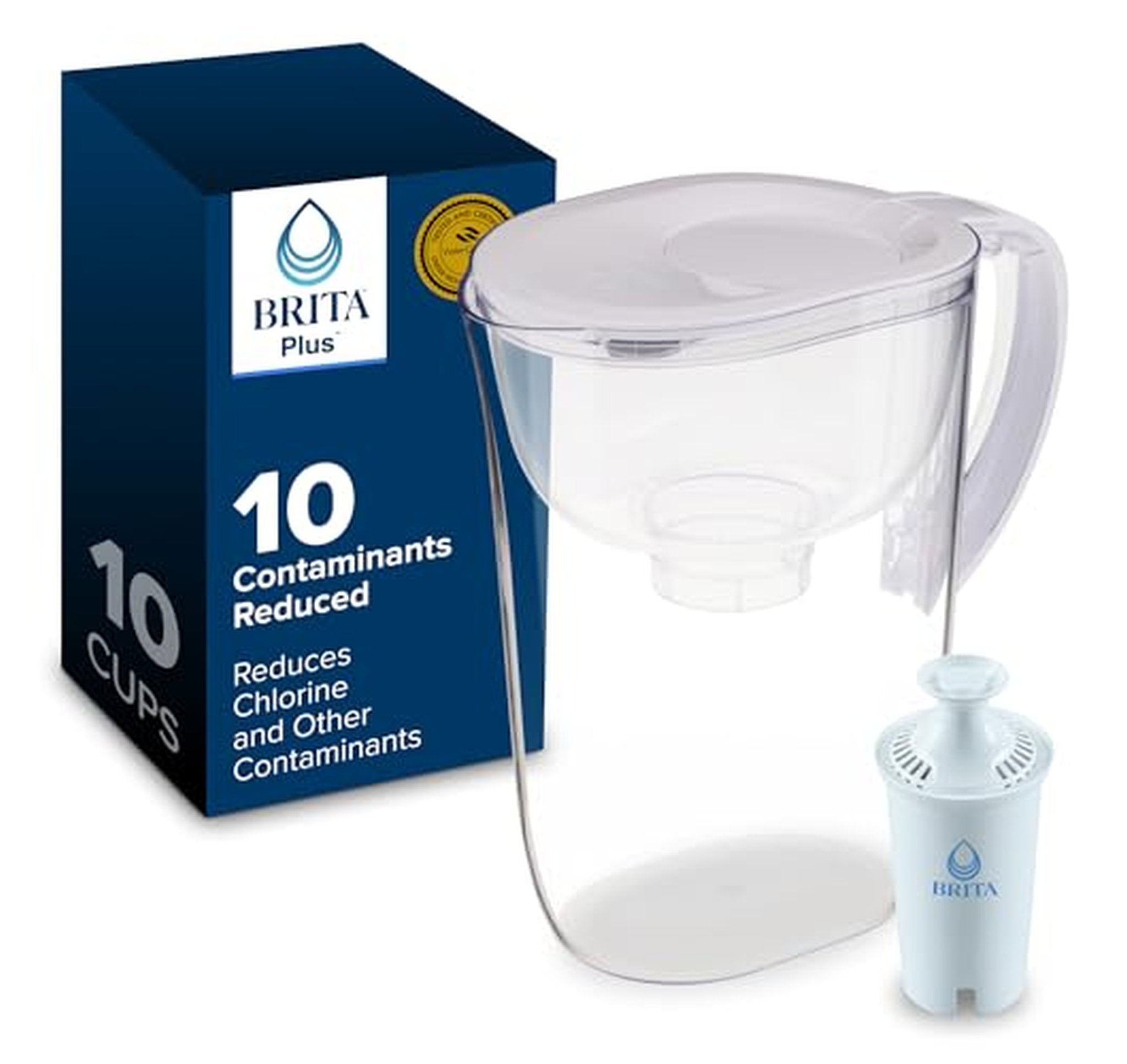 Brita 10 Cup Water Filter Pitcher with Filter