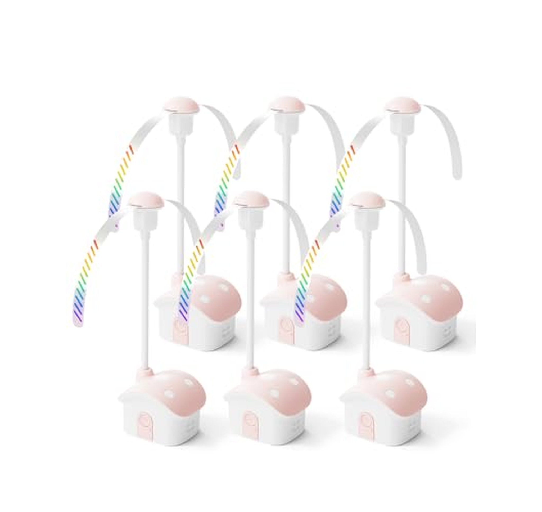 4 Pack Battery Powered Tabletop Fly Repellent Fans