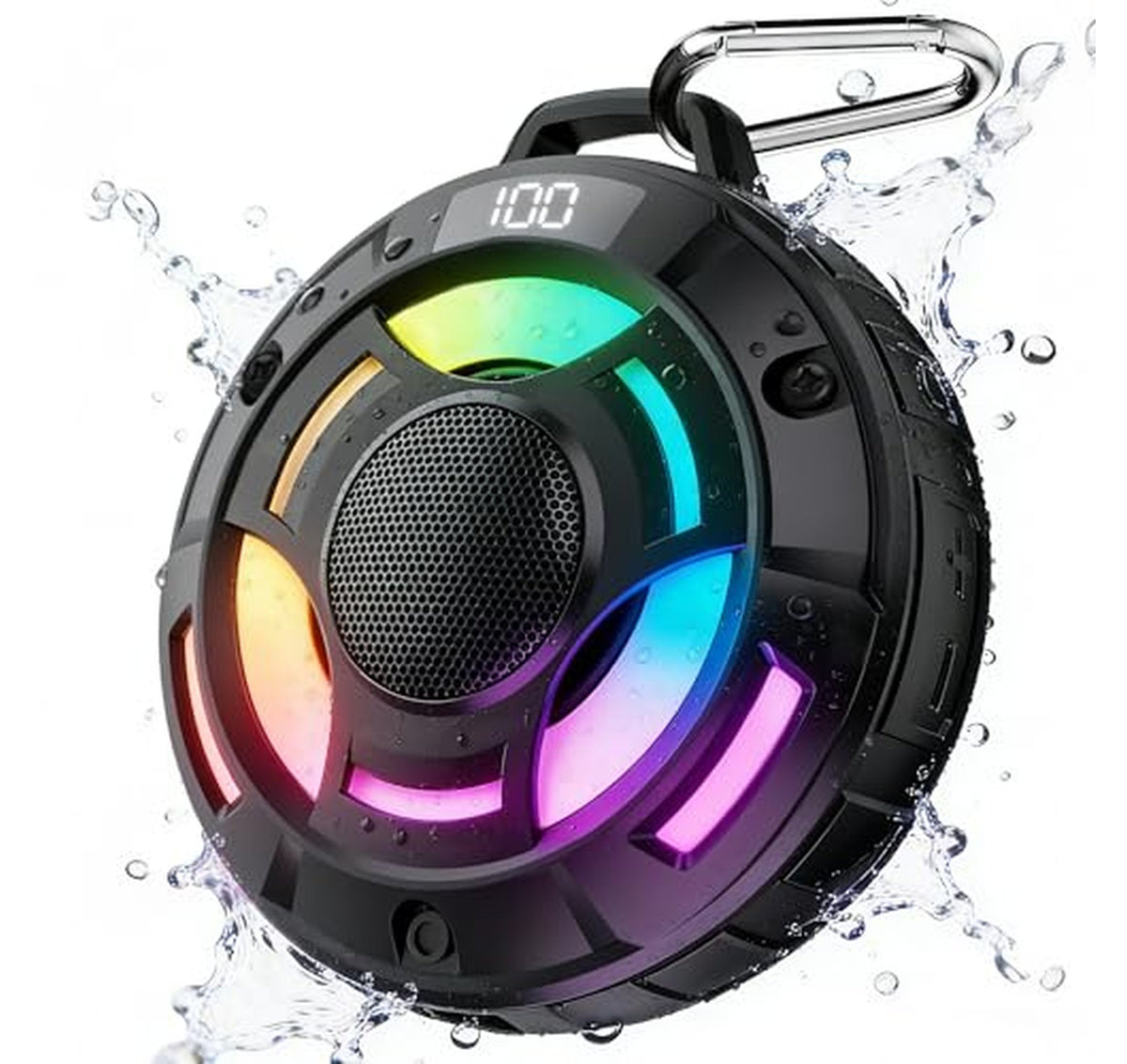IPX7 Waterproof Bluetooth Shower Speaker