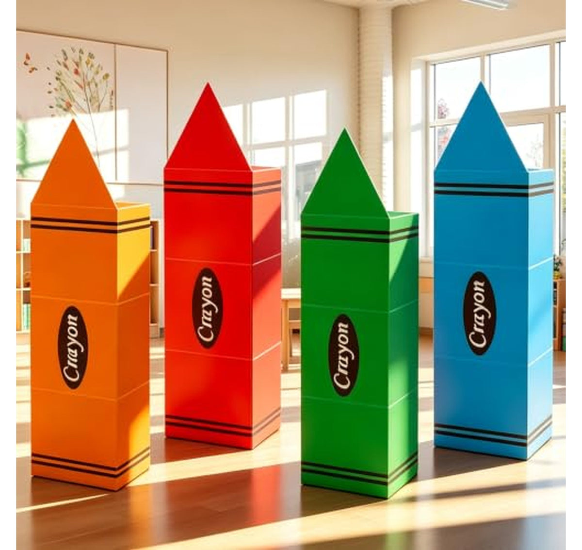 4 Pack Back to School Balloon Box Decorations