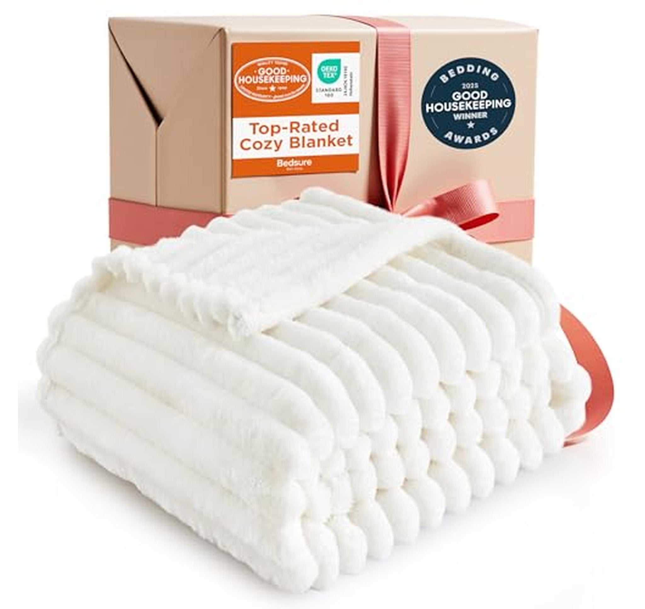 Bedsure Cozy Fleece Throw Blanket