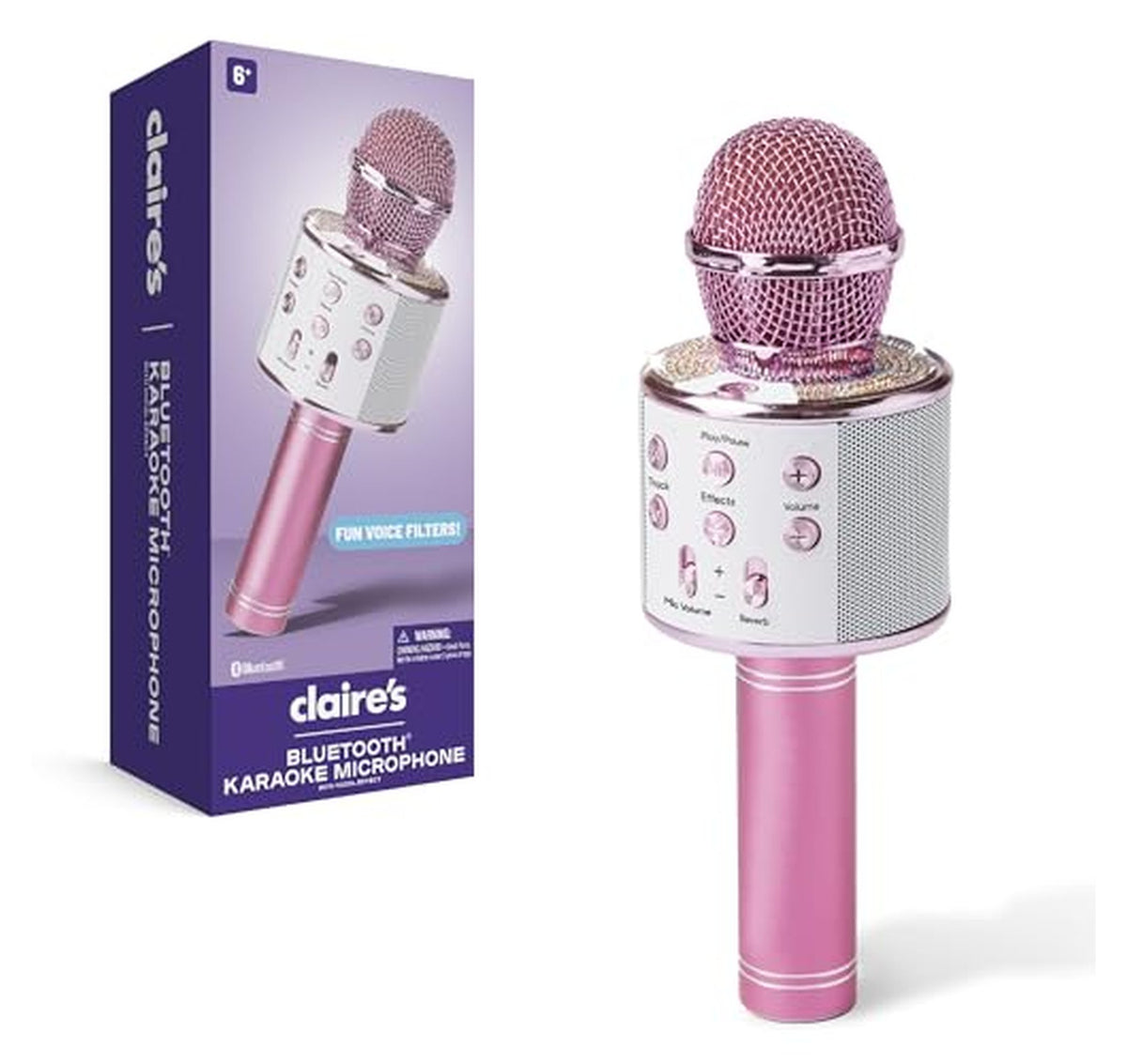 Bluetooth Wireless Karaoke Microphone with Voice Effects