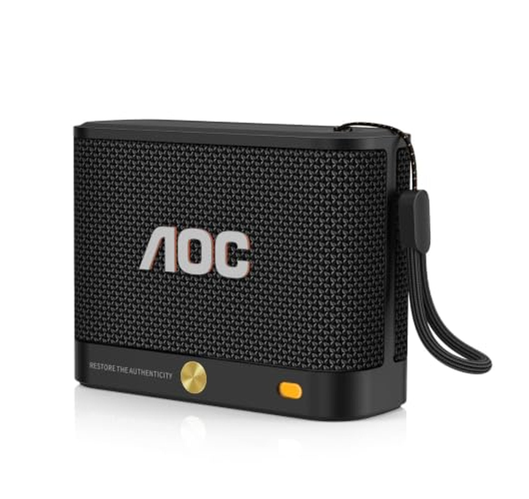AOC Waterproof Bluetooth Shower Speaker with Stereo Pairing (2 Colors)