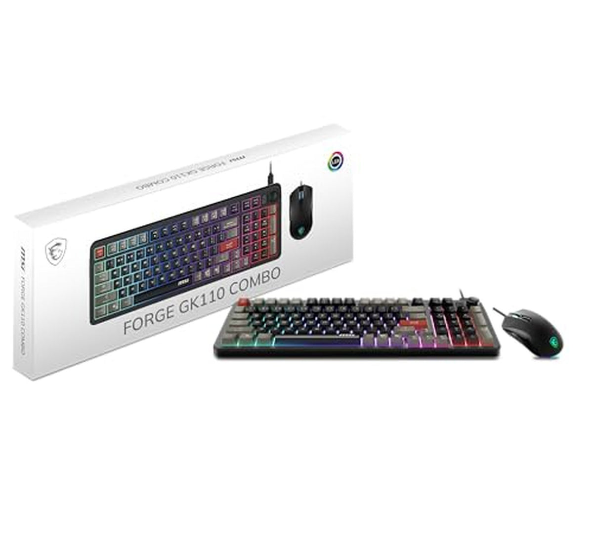 MSI RGB Gaming Keyboard and Mouse Combo 12800 DPI
