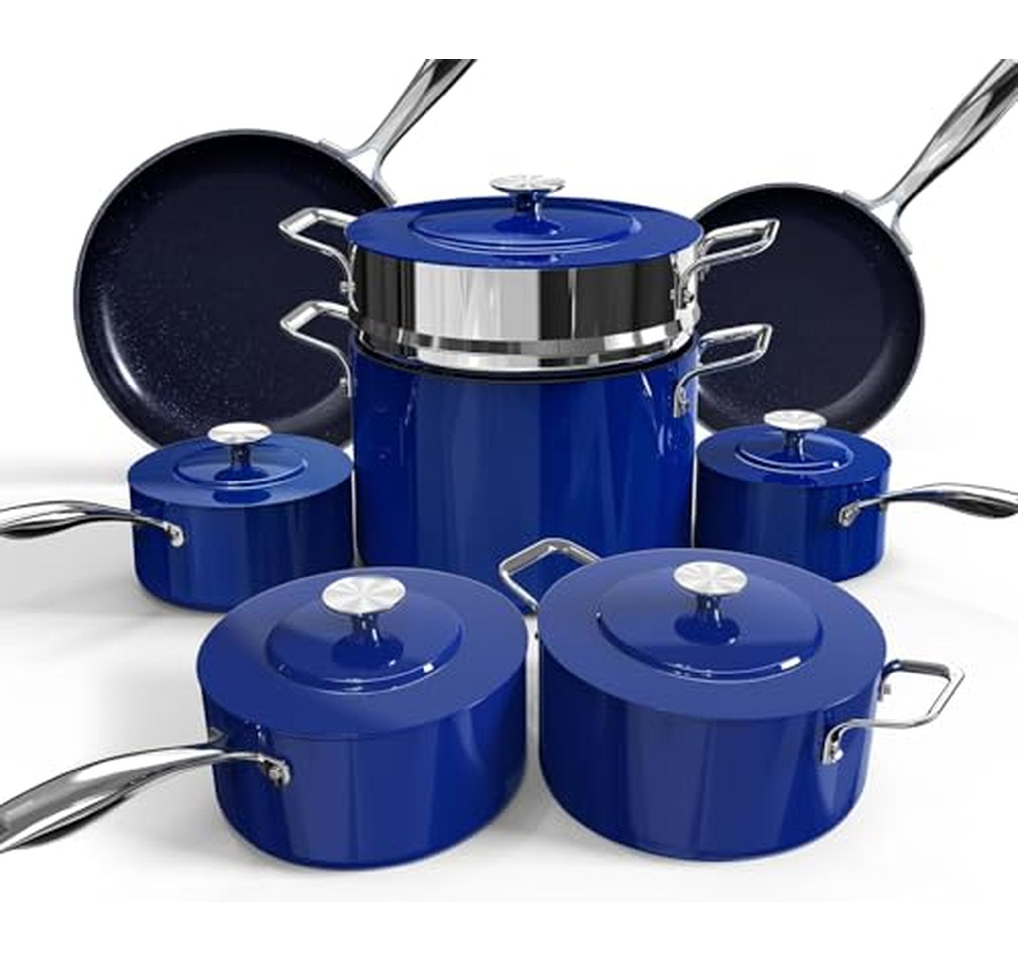 13 Piece PFAS-Free Nonstick Ceramic Cookware Set