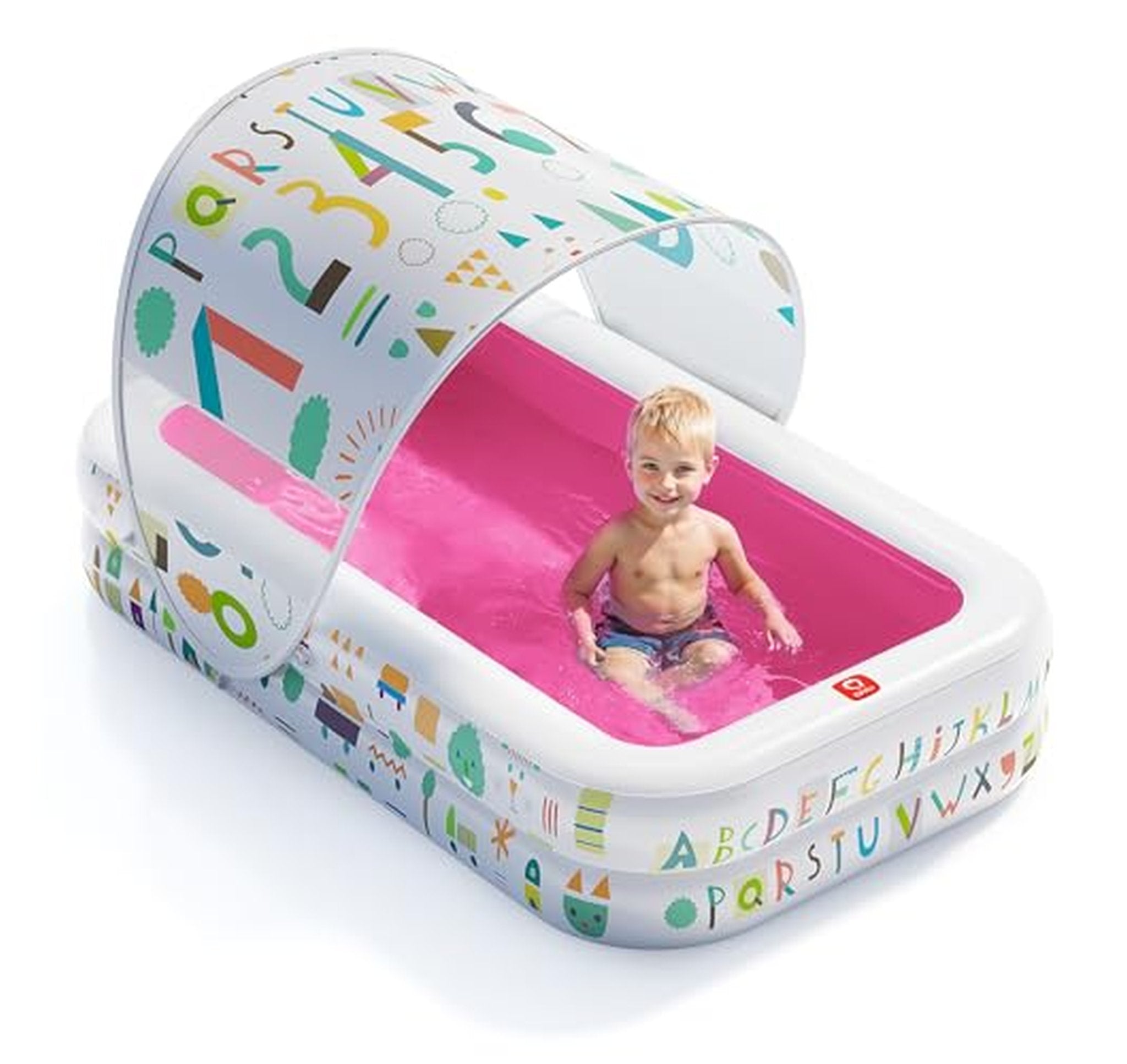 Inflatable Baby Pool with Canopy Sunshade