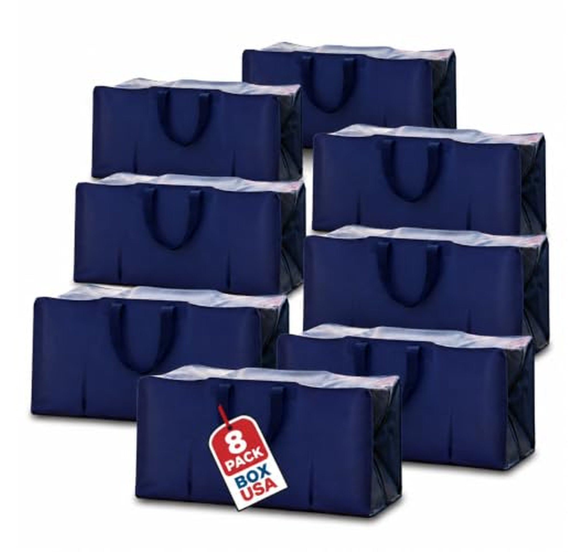 8 Pack Heavy Duty Extra Large Moving Bags
