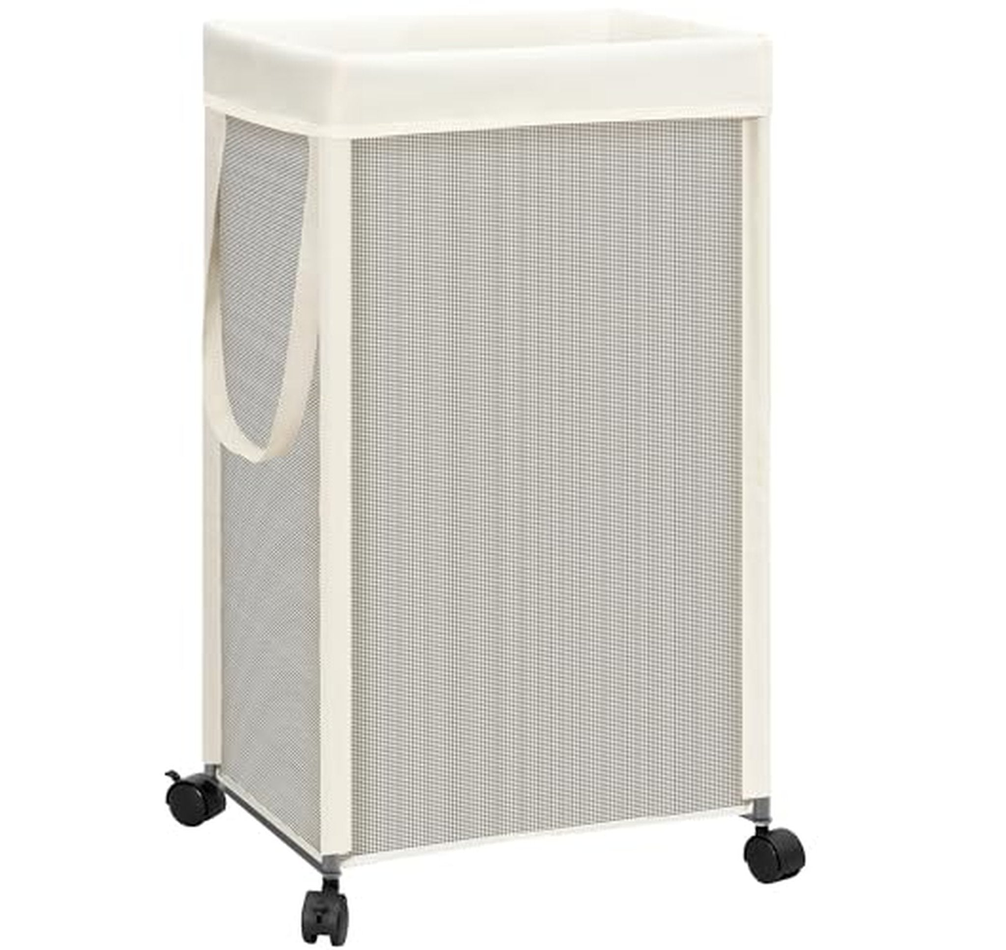 90L Rolling Laundry Hamper with Removable Liner Bag