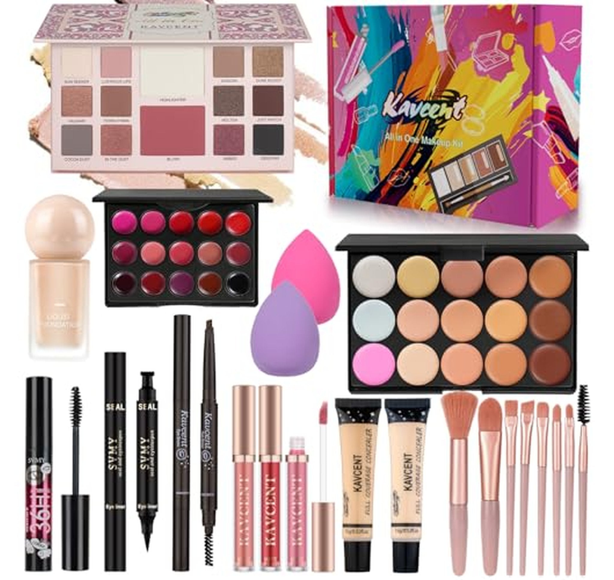 All-in-One Makeup Kit Gift Set for Teens