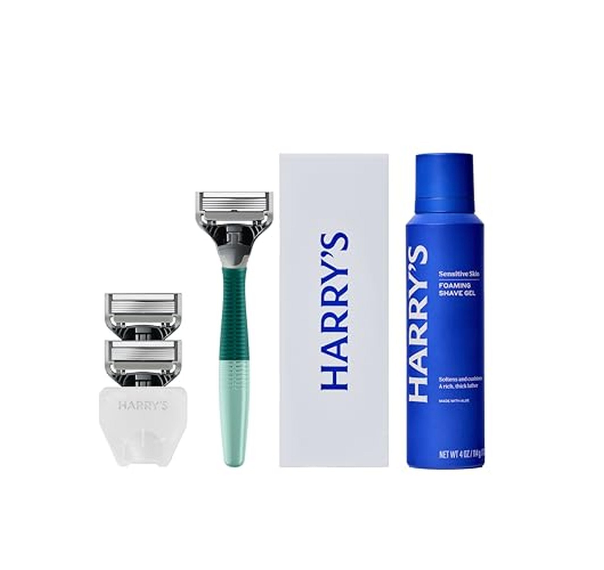 Harry's Original Razor Shaving Kit with Blades and Gel