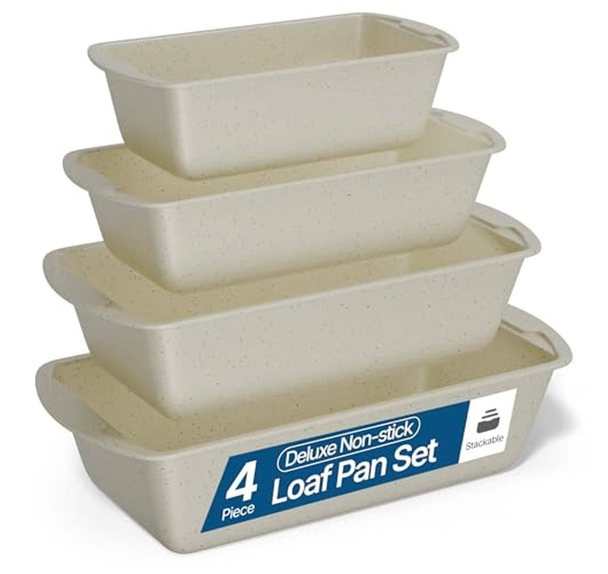 4 Pack Nonstick Bread Loaf Pans
