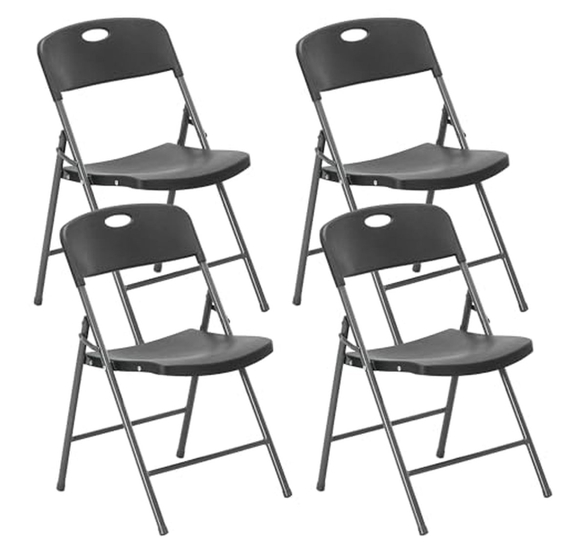 4 Pack Folding Dining and Office Chairs