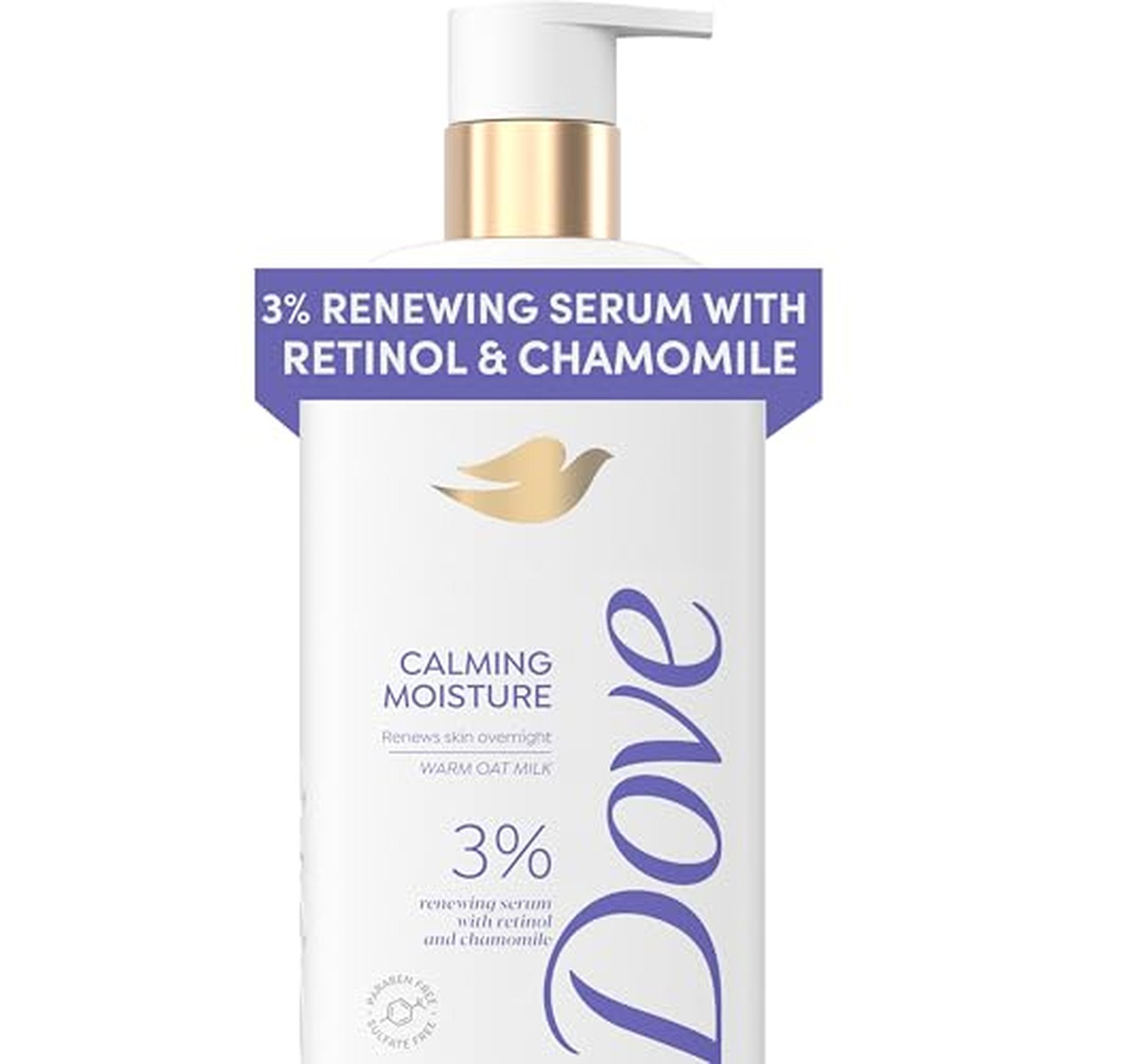 Dove Calming Moisture Retinol Serum Body Wash 18.5oz
