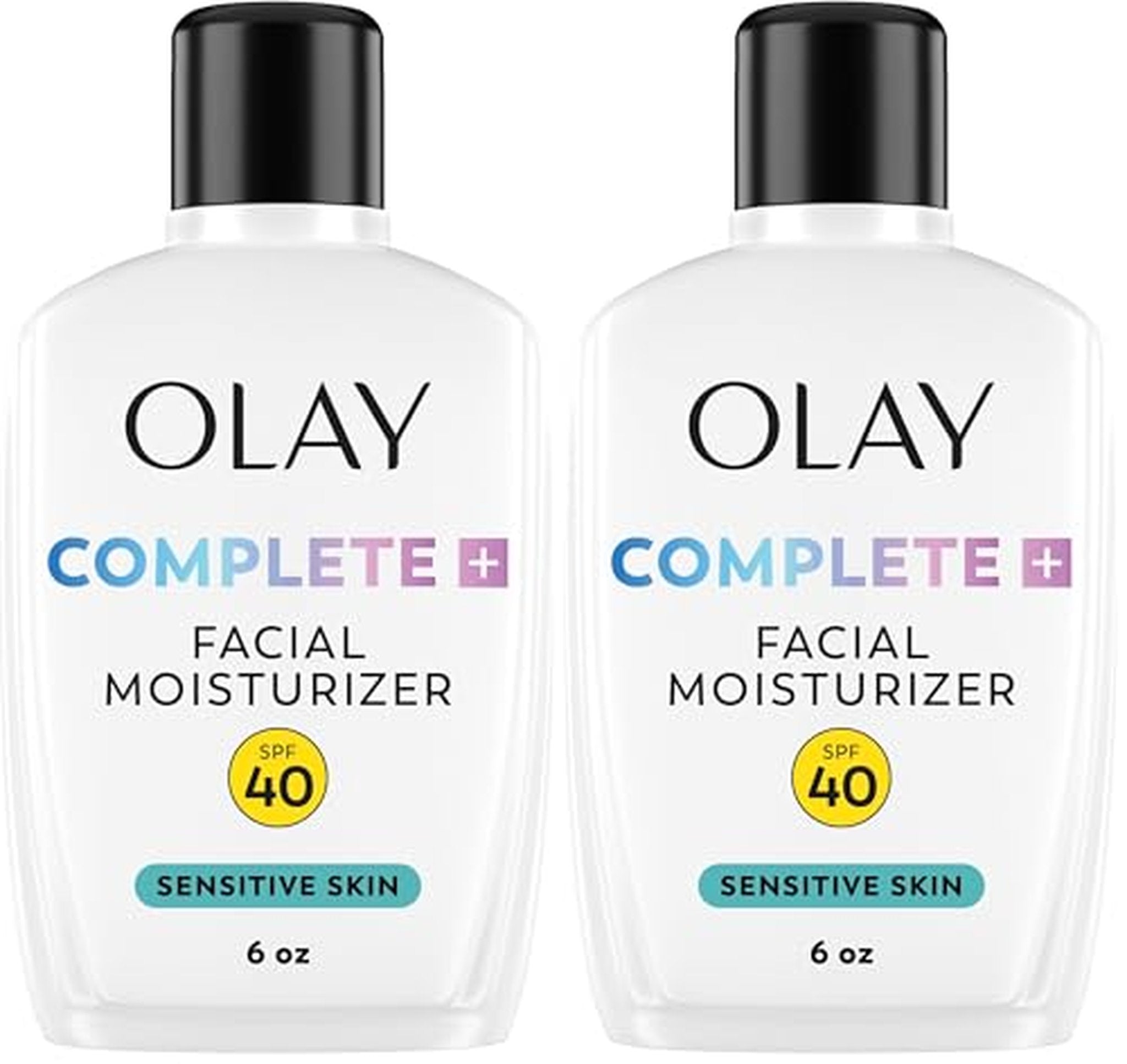 2 Pack Olay SPF 40 Sensitive Face Moisturizer