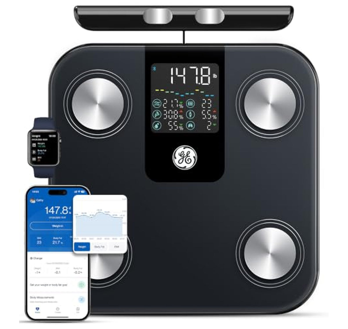 GE Smart Body Weight and Body Composition Scale