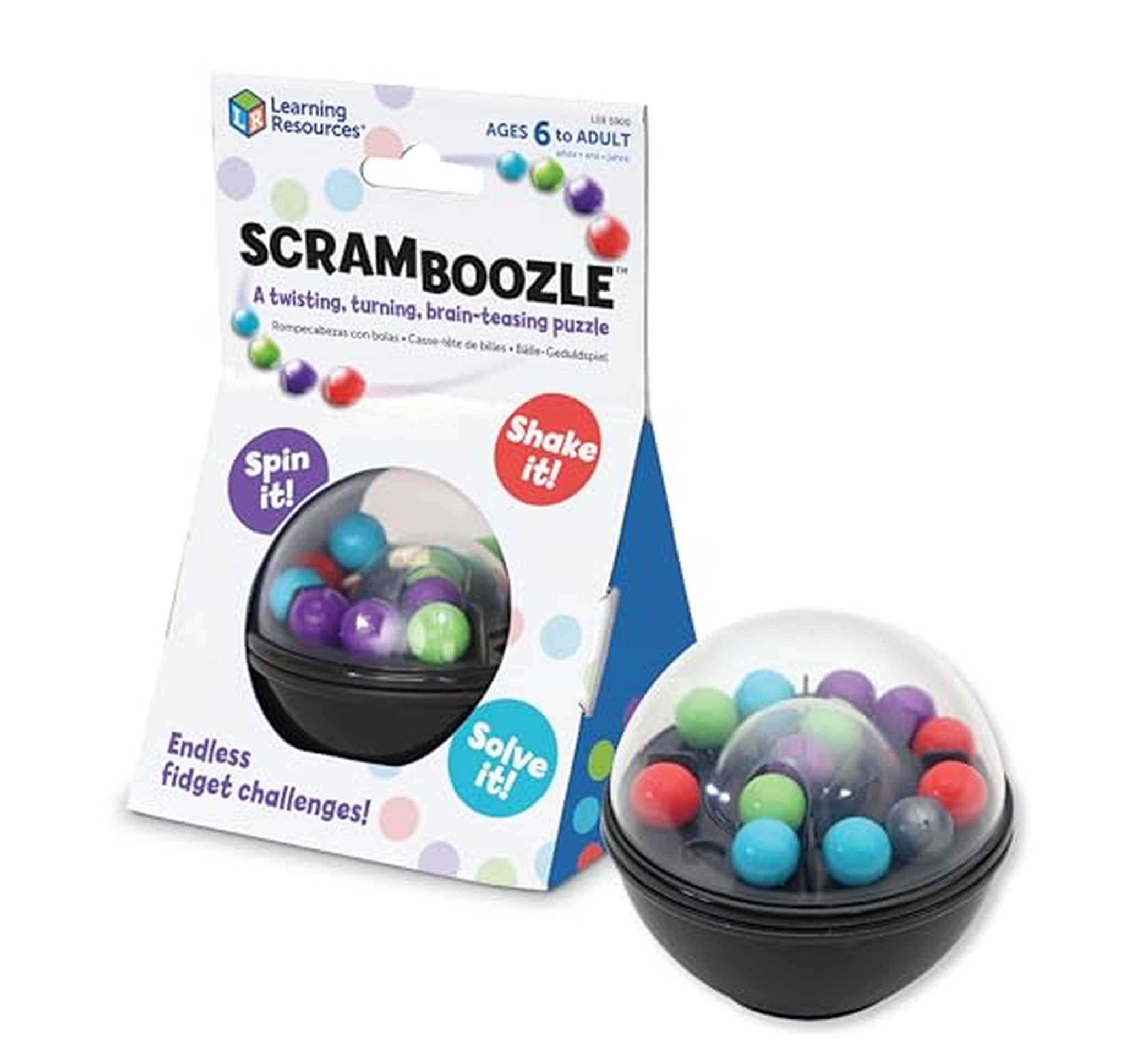 Learning Resources Scramboozle 3D Brain Teaser Puzzle Ball