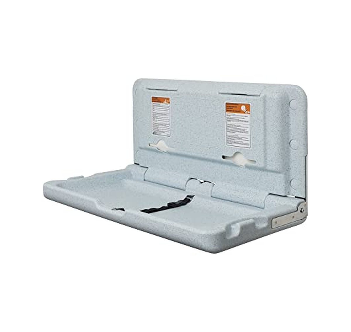Wall-Mounted Horizontal Baby Changing Station