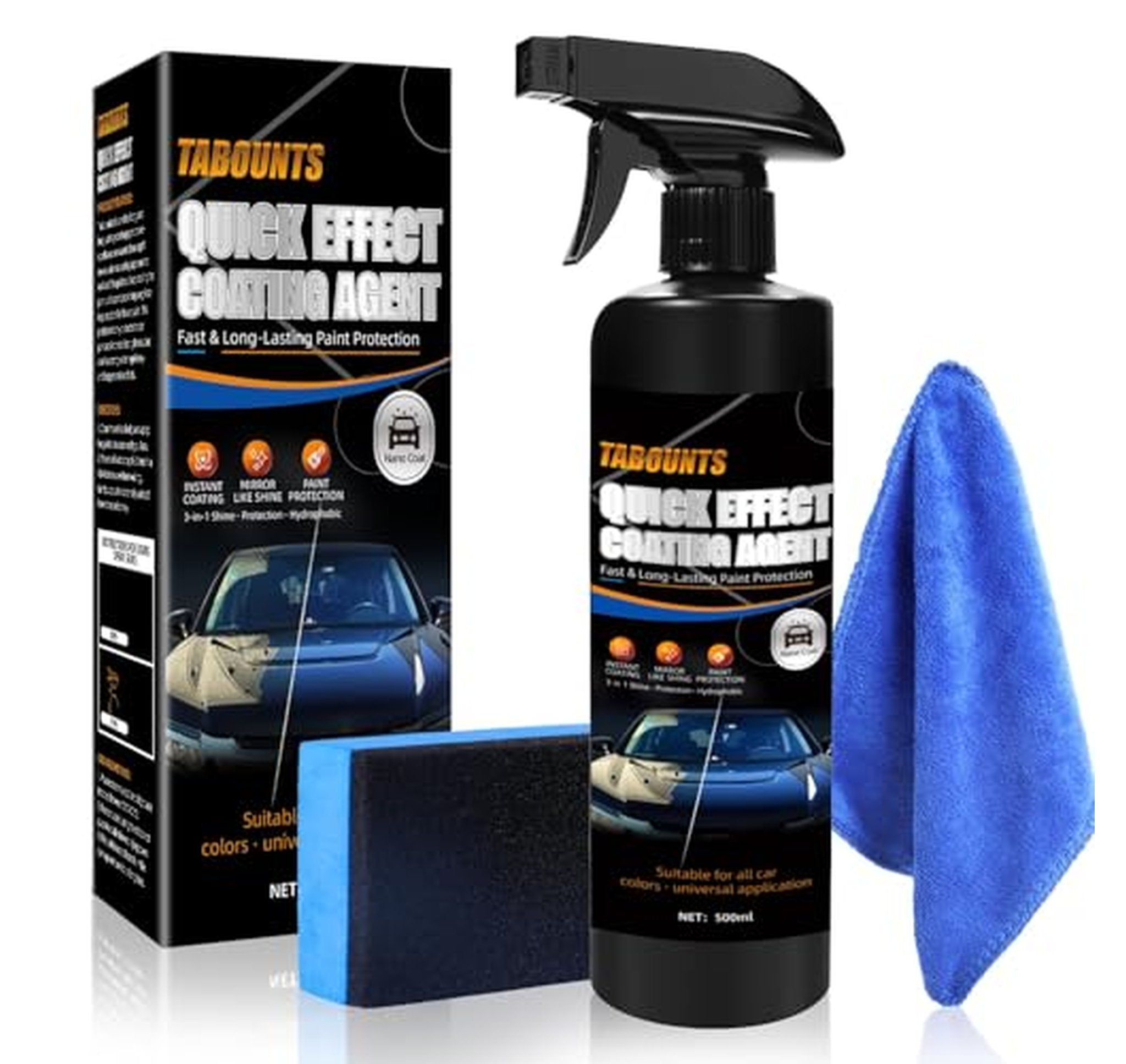 500ML Quick Gloss Car Coating Spray