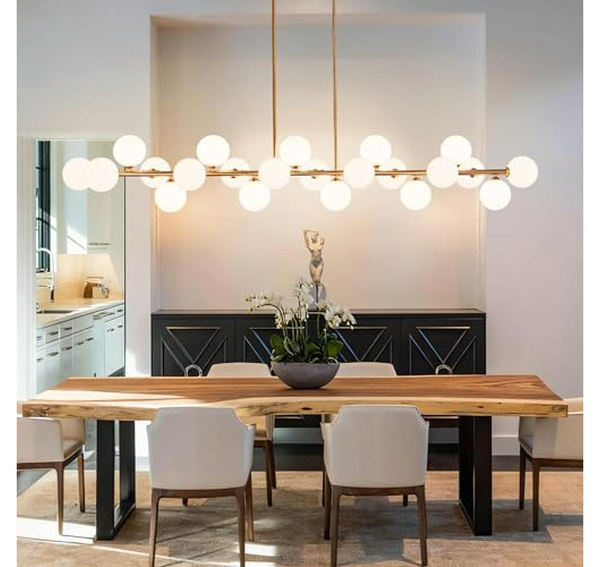 Linear Sputnik Modern Chandelier Pendant Light