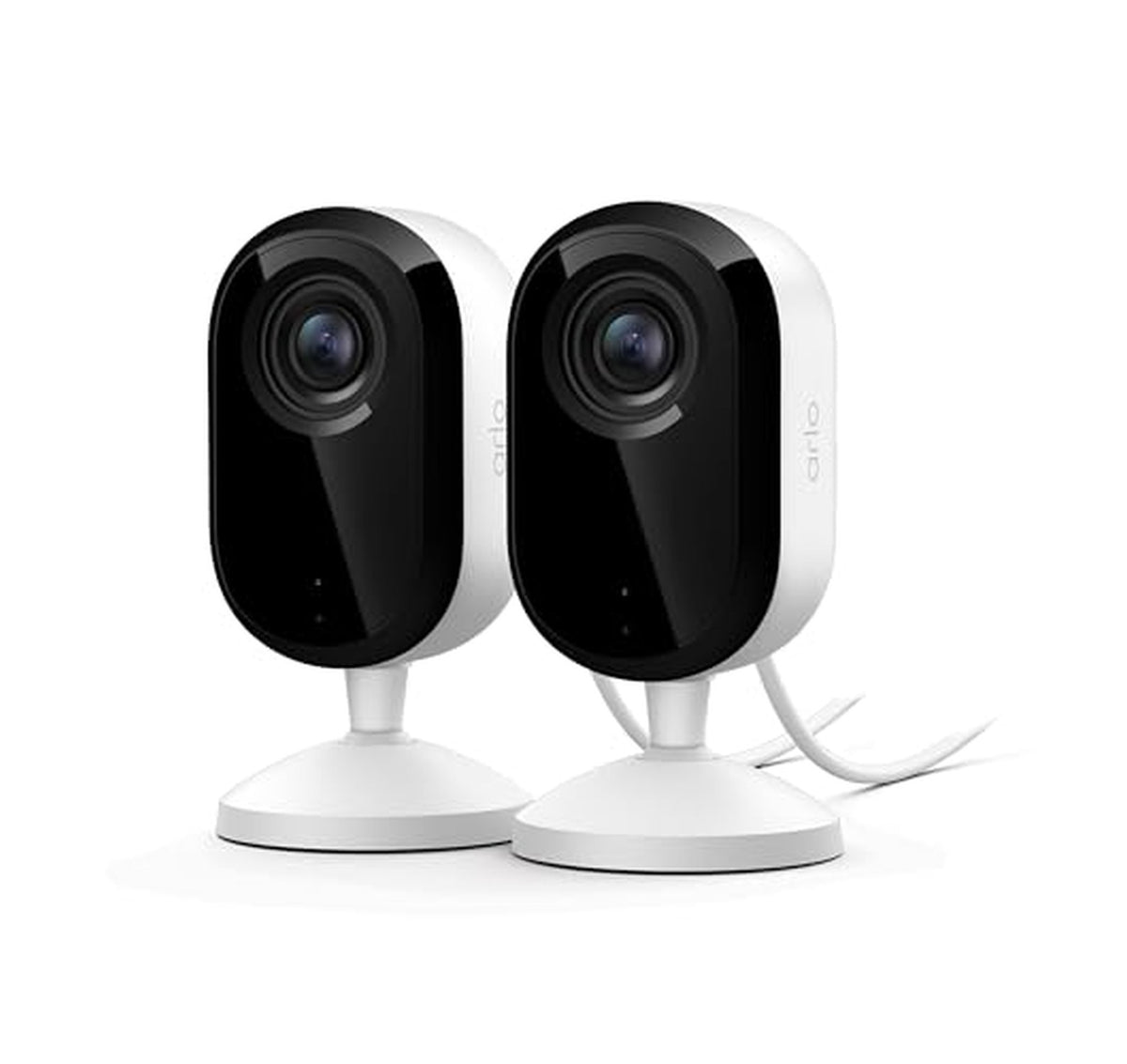 2 Pack Arlo 2K Indoor Baby Monitor Cameras