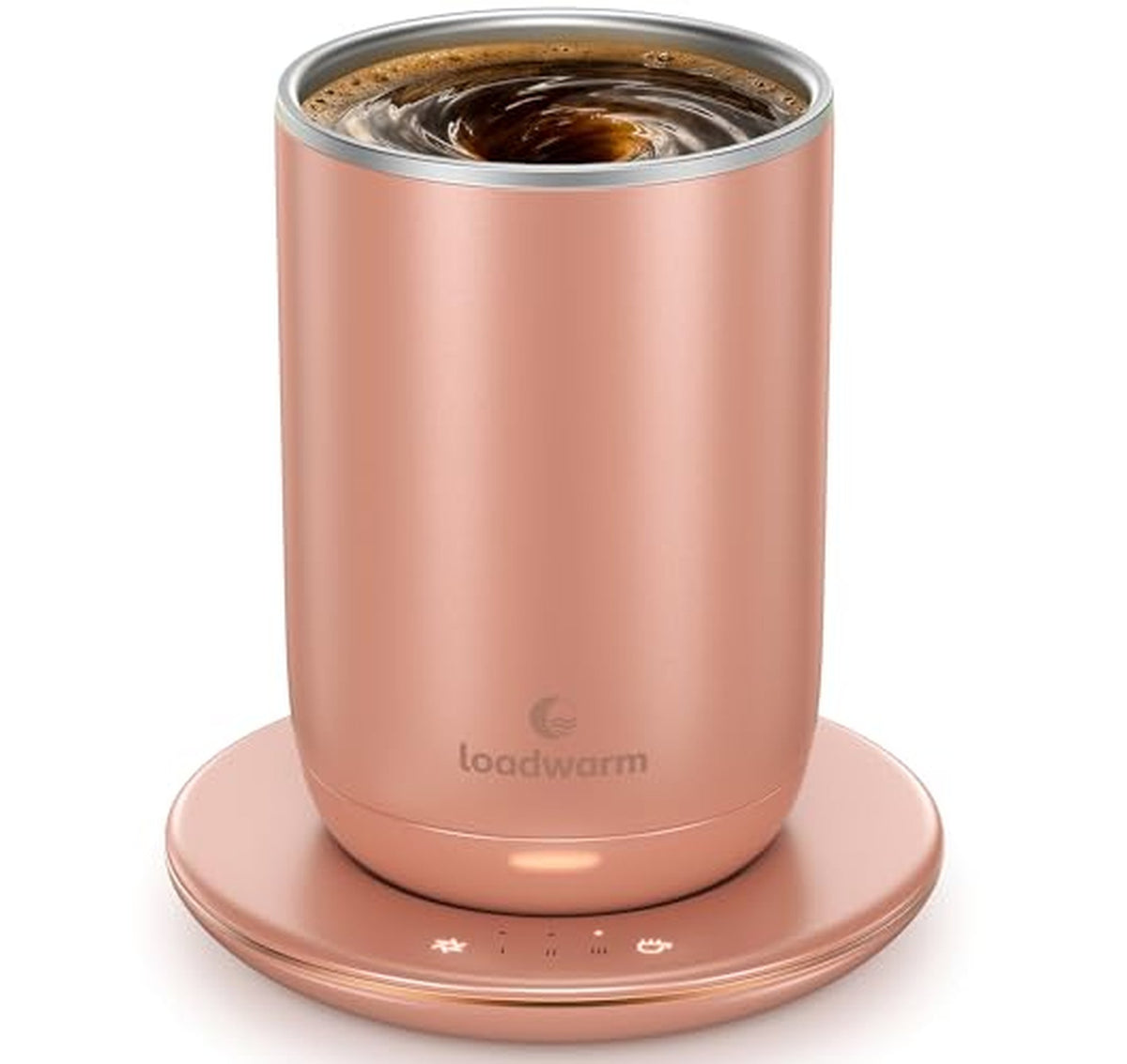 Self Heated Auto Stirring Coffee Mug with Warmer 10oz