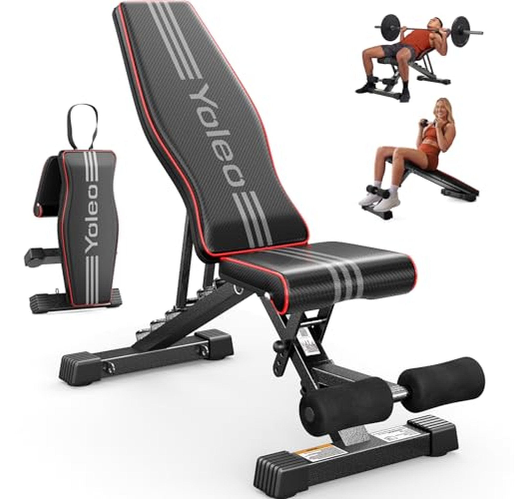Adjustable Foldable Weight Bench for Home Gym