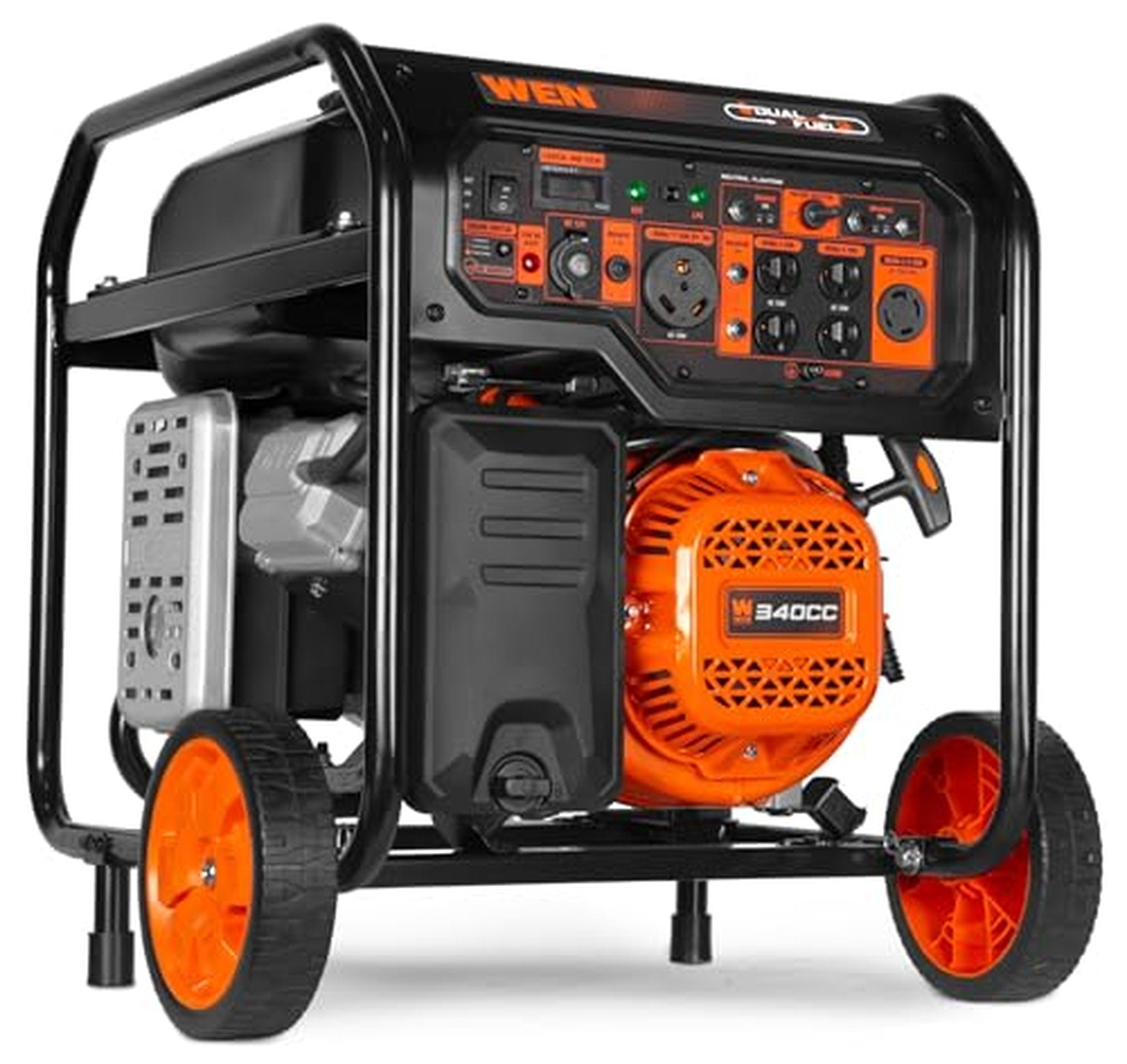 WEN 8000-Watt Dual Fuel Portable Generator