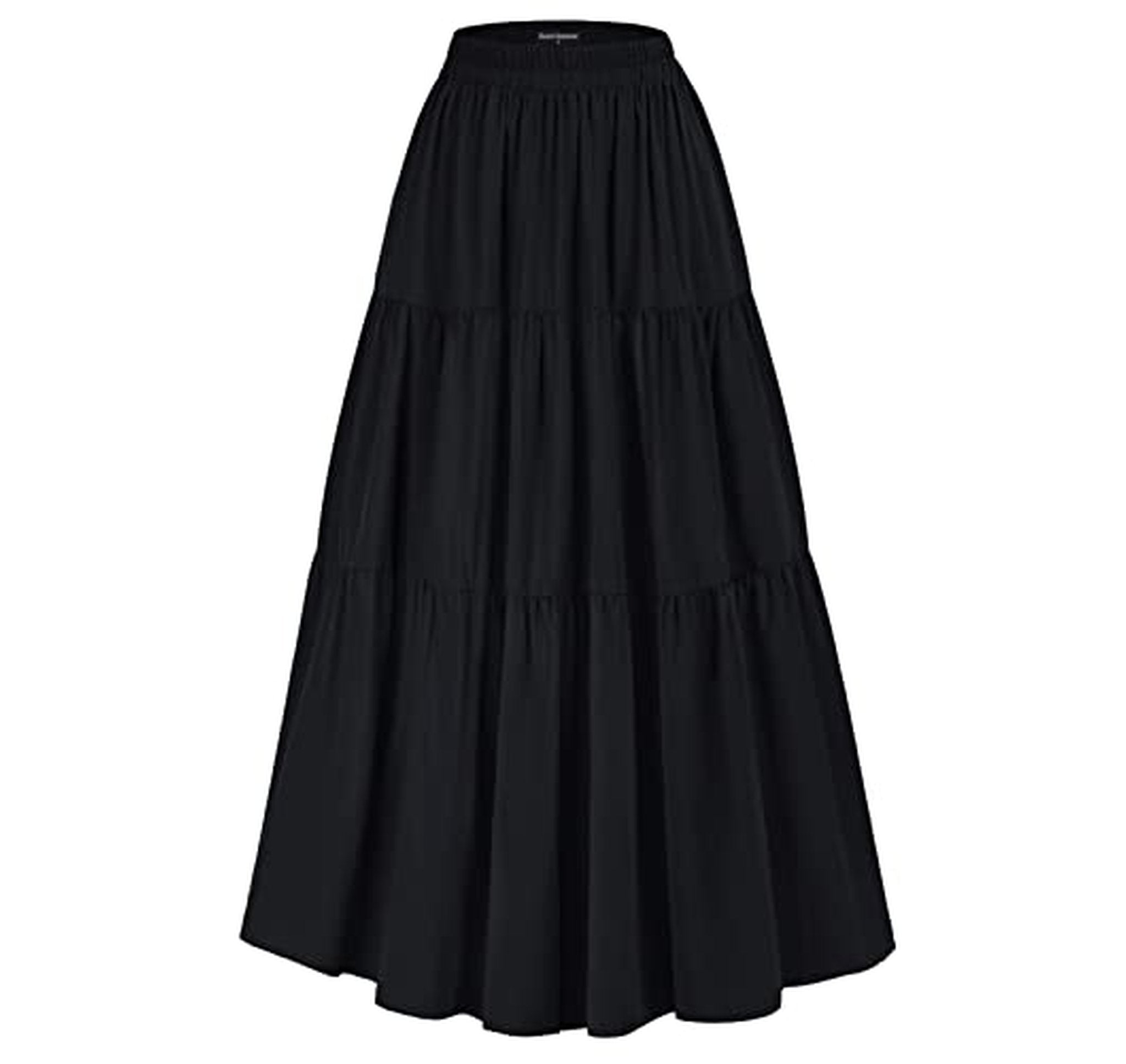 Renaissance High Waisted Stretch Maxi Skirt