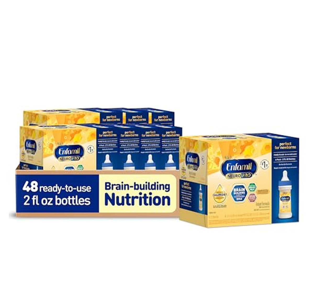 48 Pack Enfamil NeuroPro Ready-to-Feed Infant Formula
