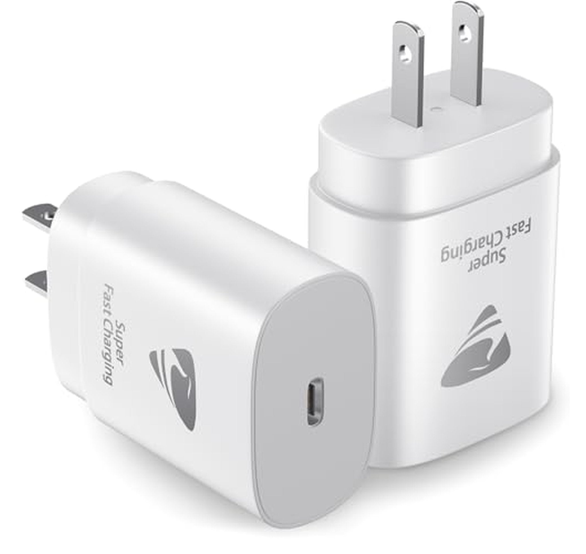 2 Pack Fast Charging USB C Charger Blocks