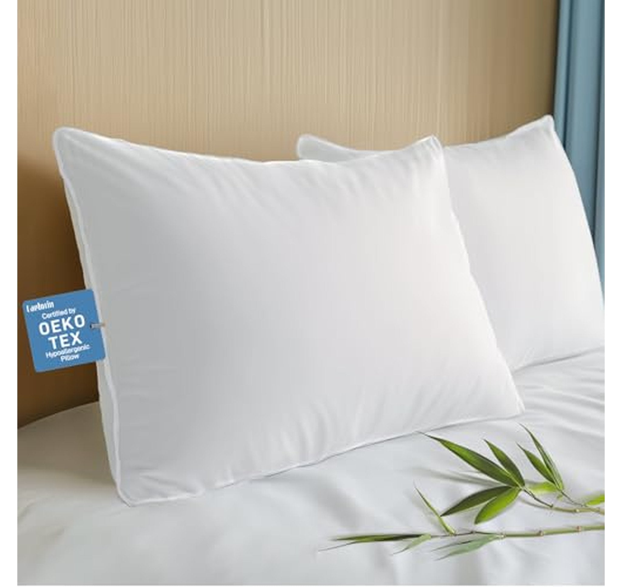 2 Pack Hypoallergenic King Bed Pillows