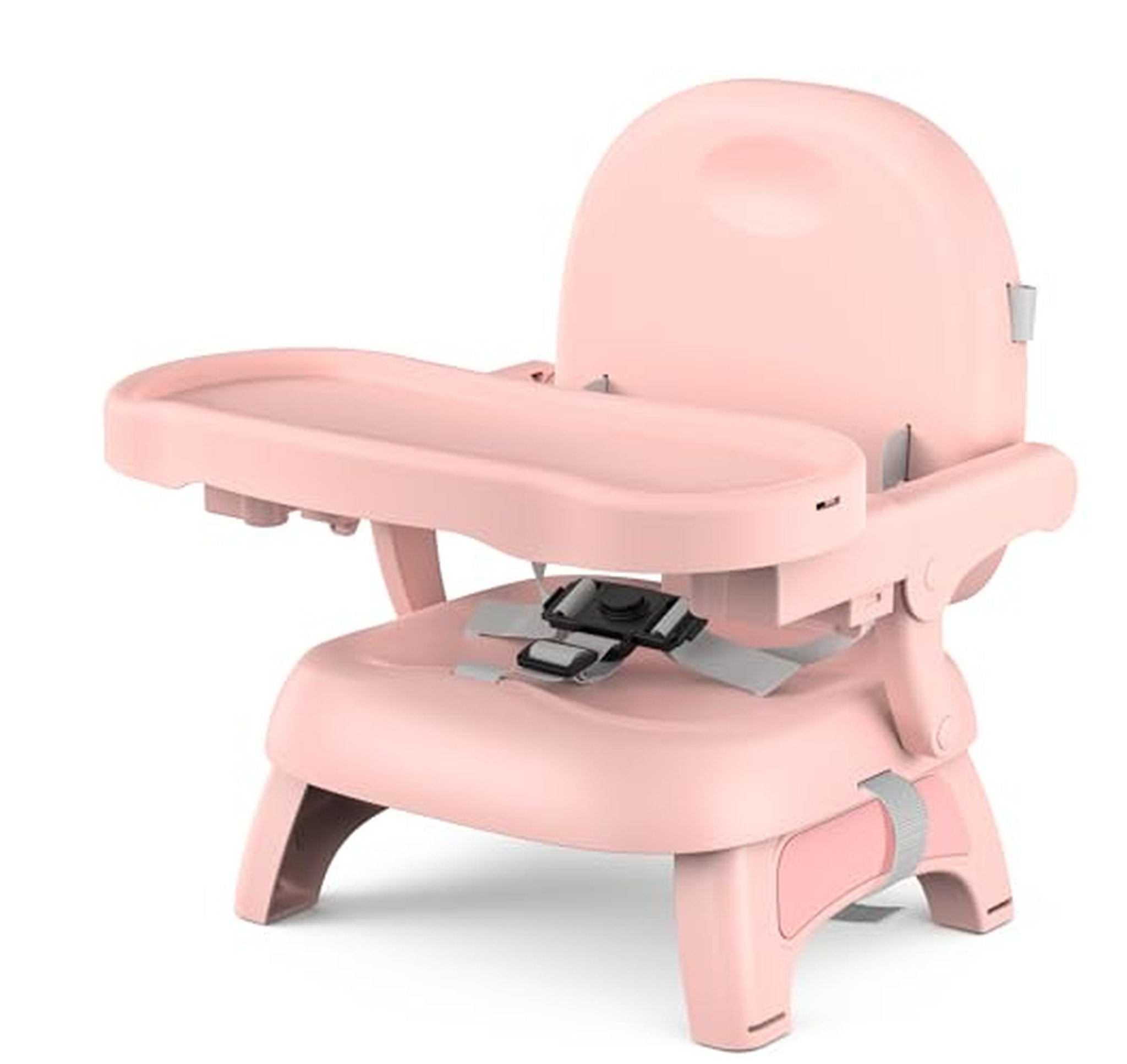 3-in-1 Toddler Booster Seat with Tray and Straps