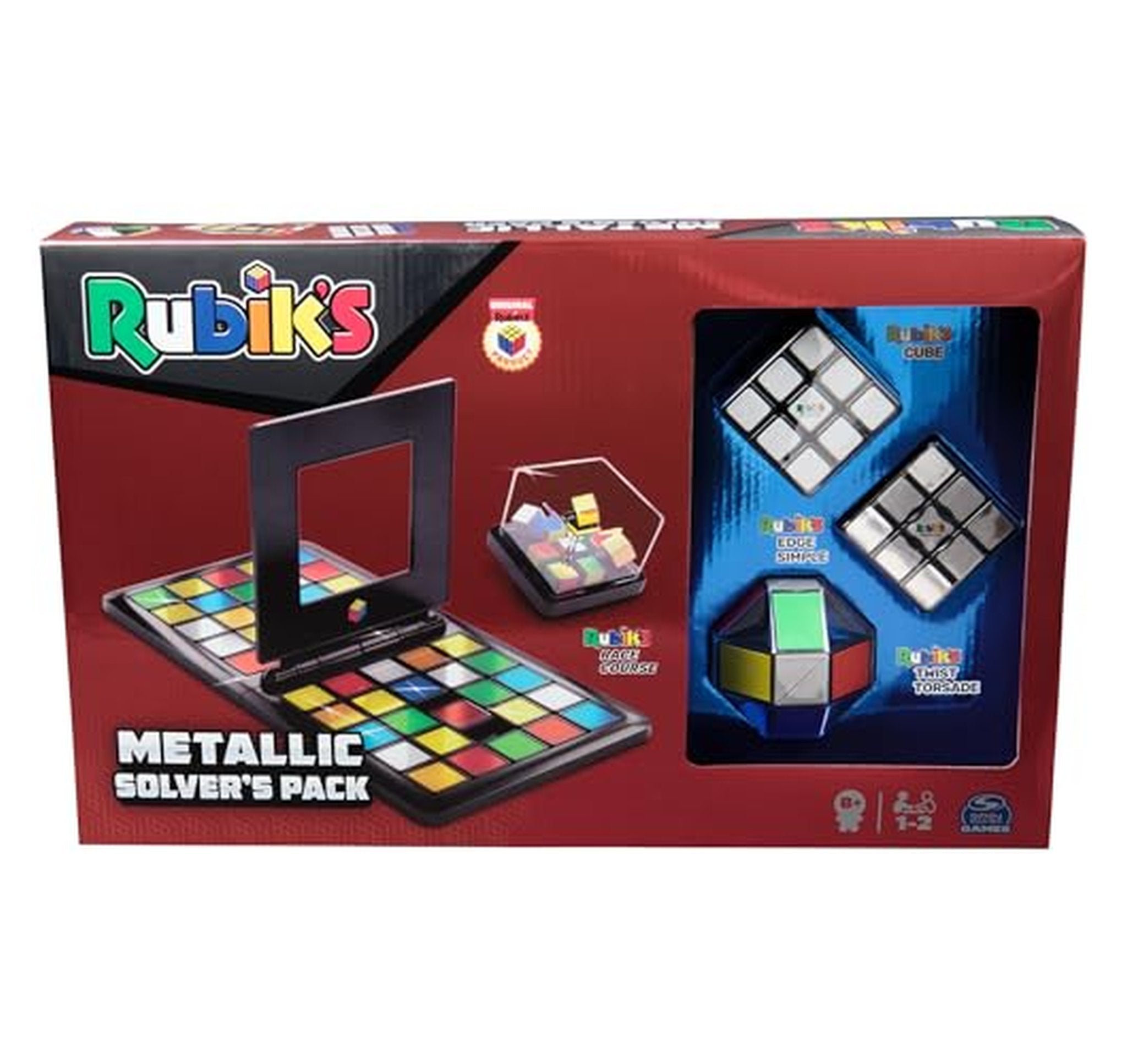 Rubik's Metallic Solver’s Pack Cube and Edge Game