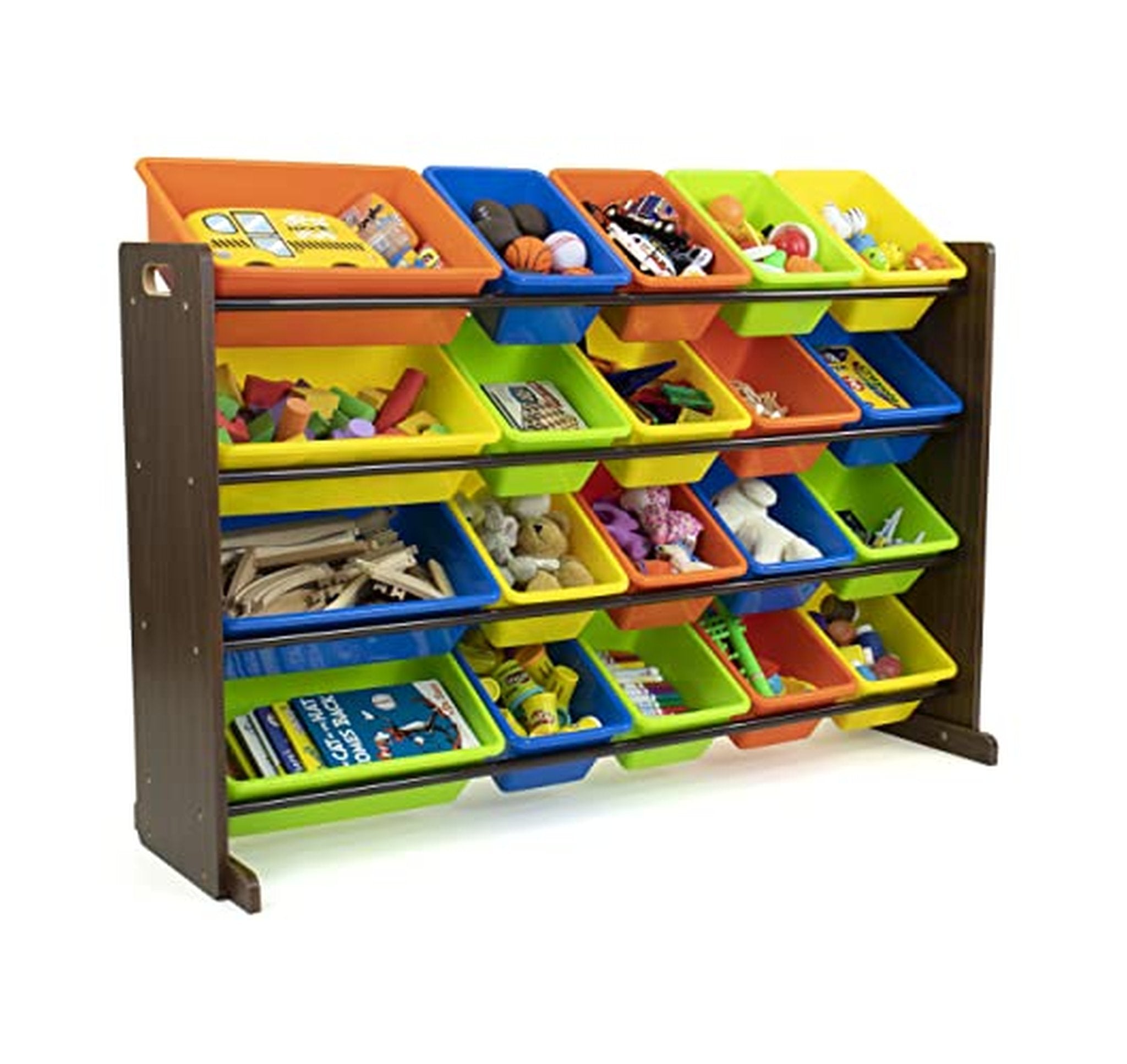 Extra-Large Kids Toy Storage Organizer with 20 Bins