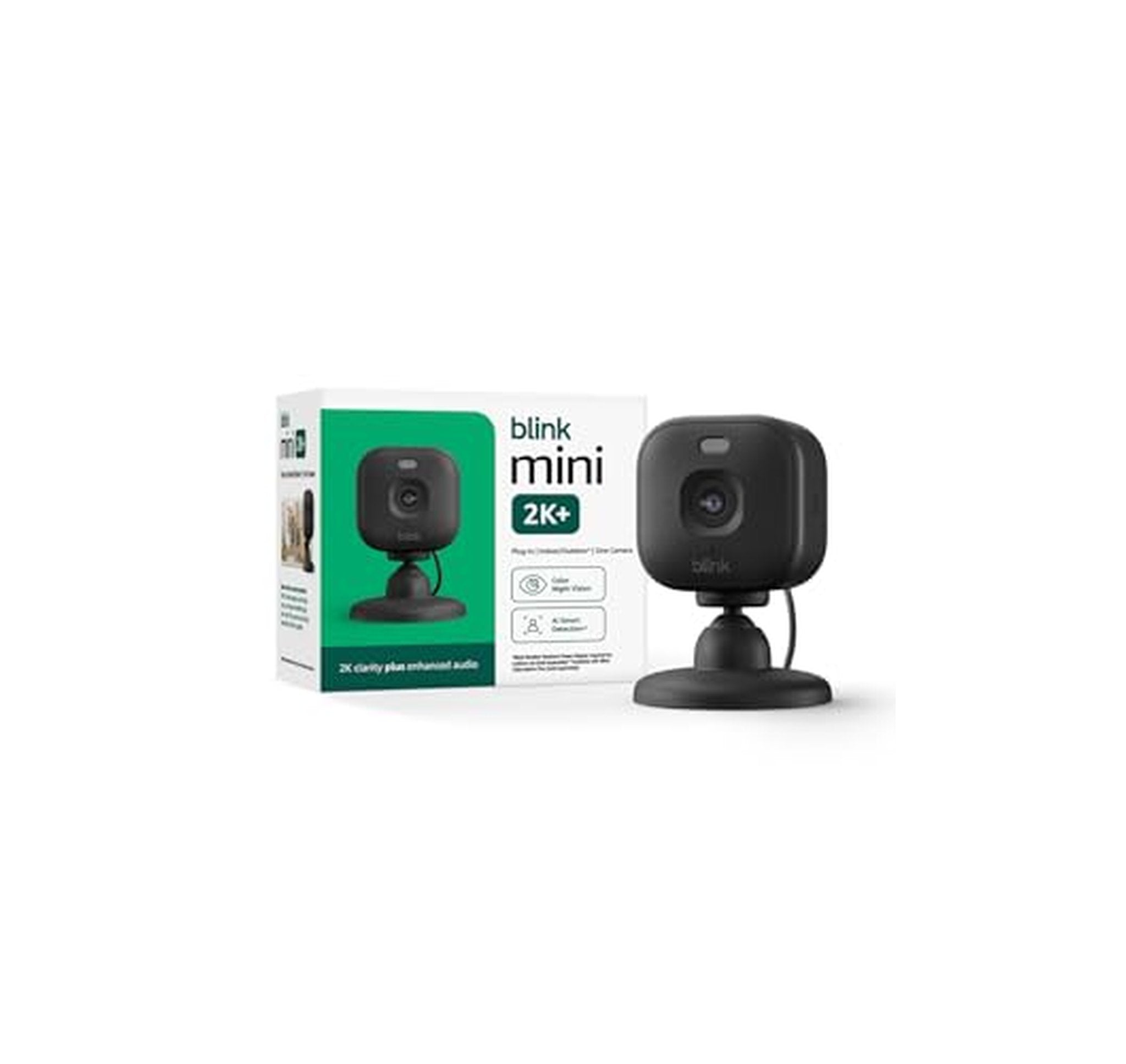 Blink Mini 2K Indoor Plug-In Security Camera