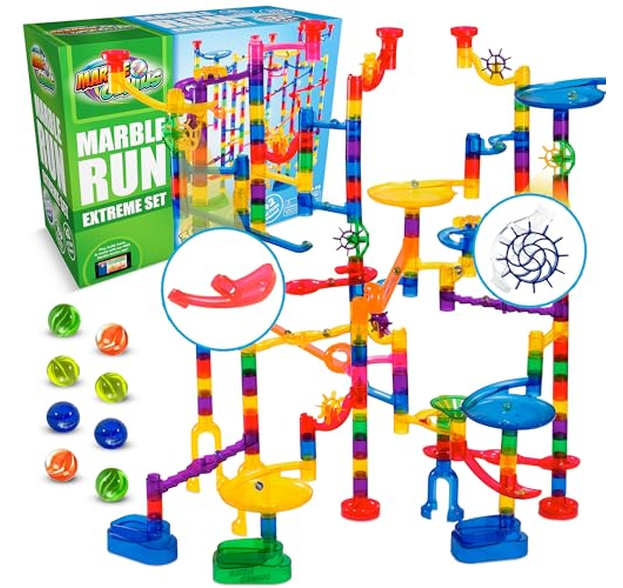 Marble Genius 300 Piece STEM Marble Run Set
