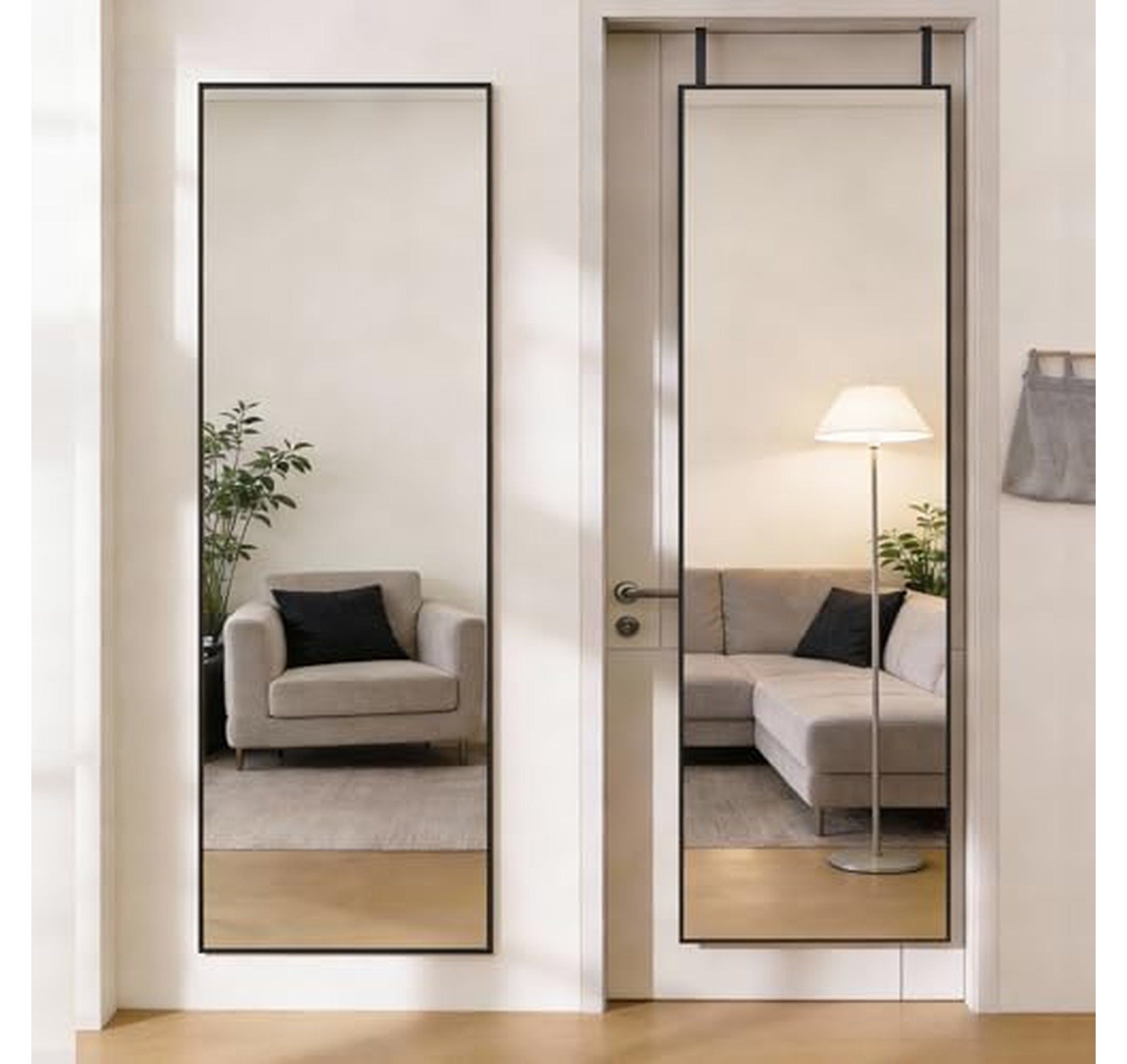 47"x14" Full Length Wall and Door Mirror
