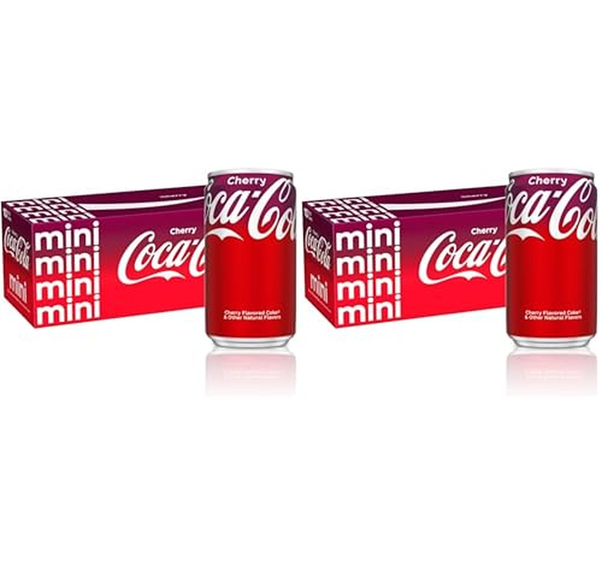 20 Pack Coca-Cola Cherry Mini Soda Cans