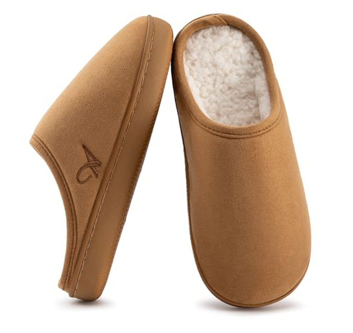 Fuzzy Memory Foam Indoor Outdoor House Slippers