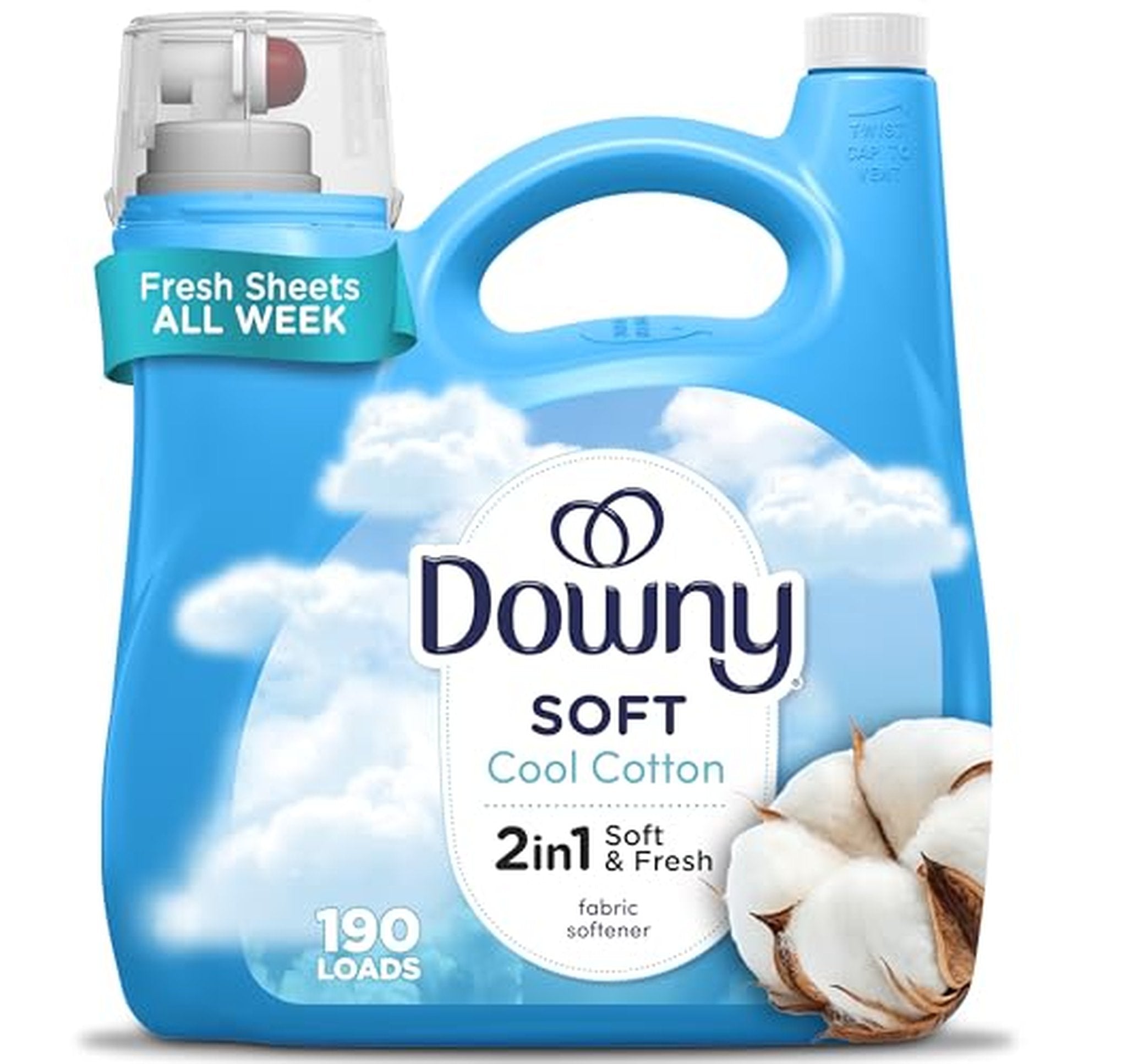 Downy 140 fl oz Liquid Fabric Softener Conditioner