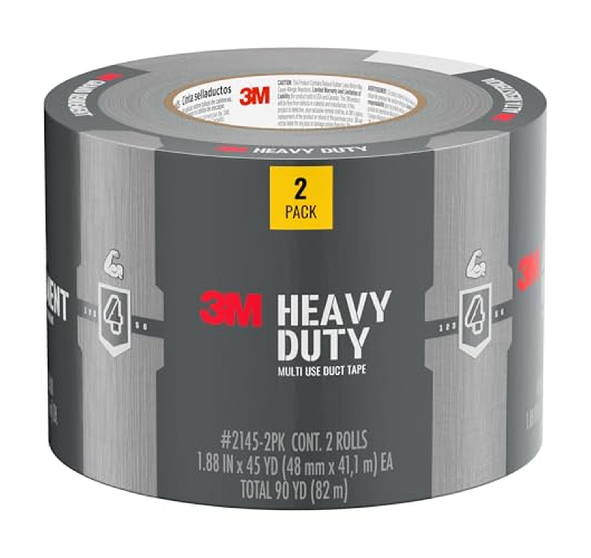 2 Pack 3M Heavy Duty Multi-Surface Duct Tape
