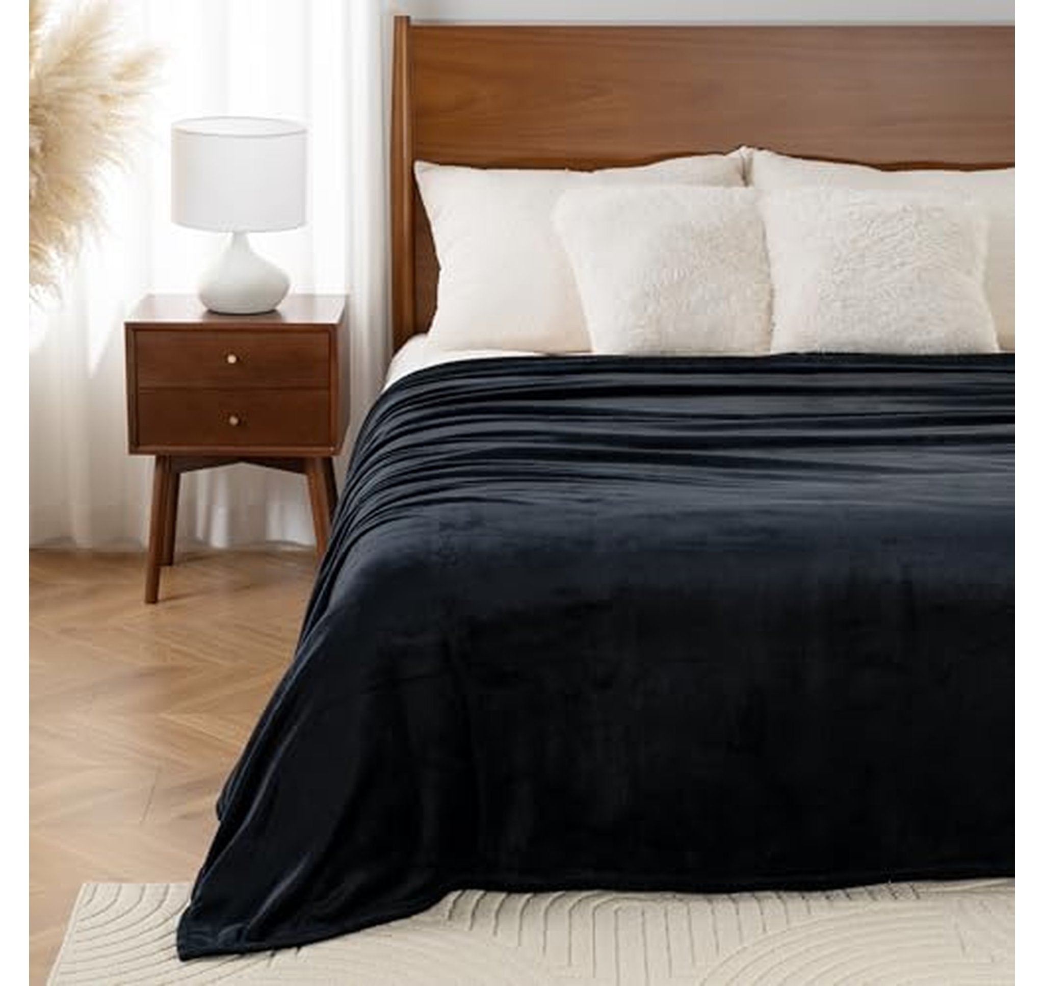 Fleece Plush Throw Blanket Twin Size
