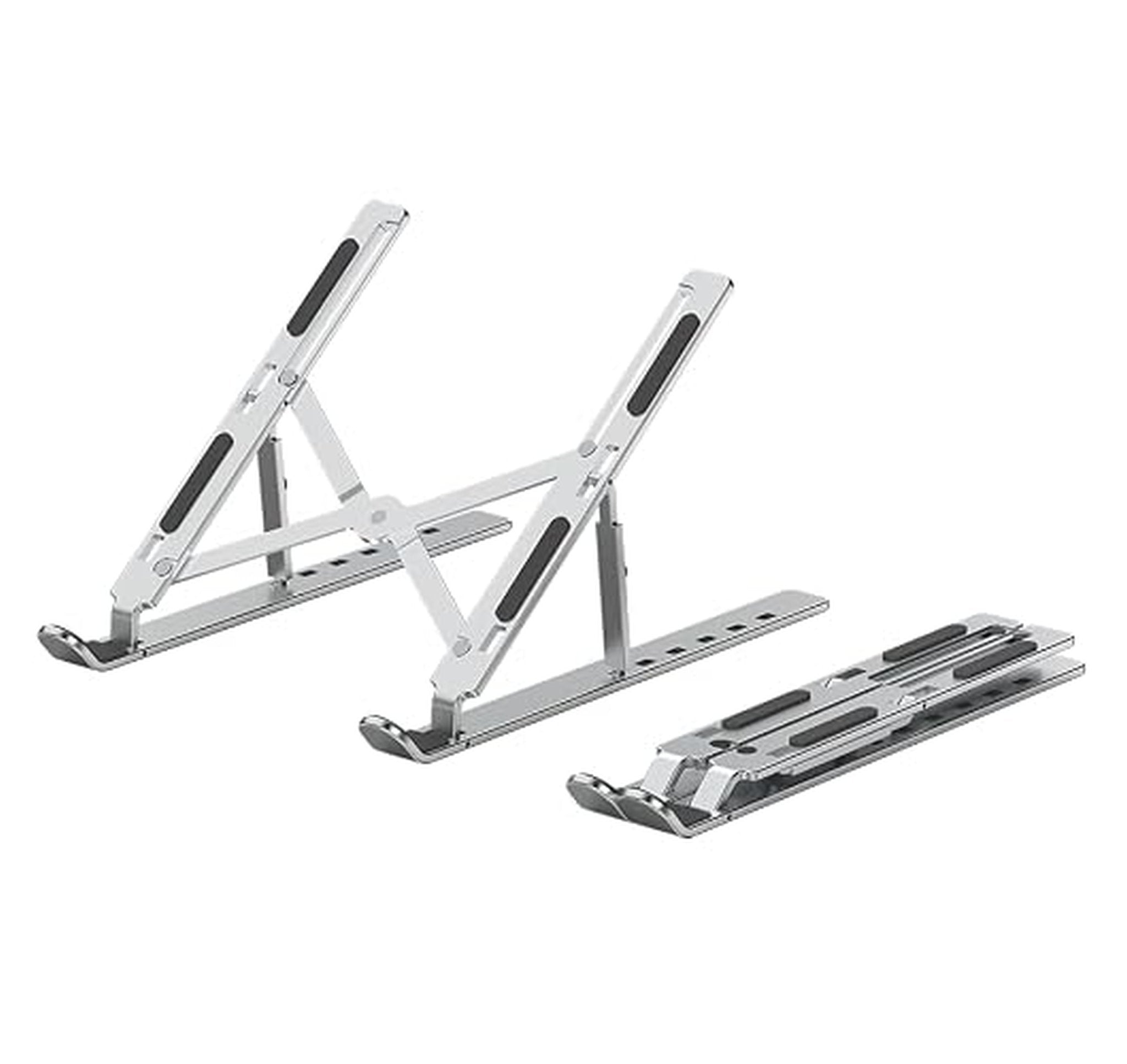 Adjustable Folding Aluminum Laptop Stand with Storage Bag