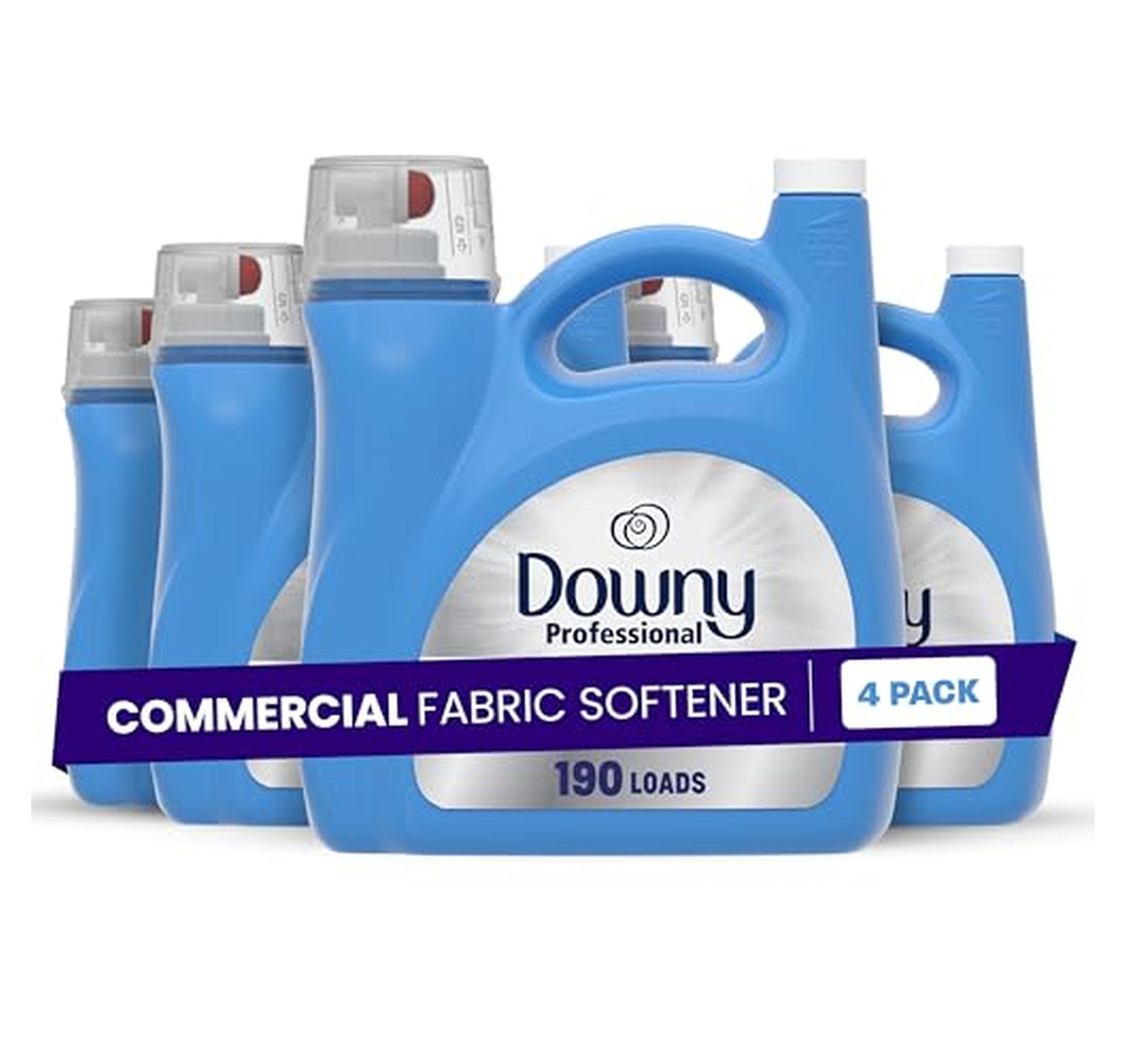 4 Pack P&G Downy Liquid Fabric Softener 140 fl oz