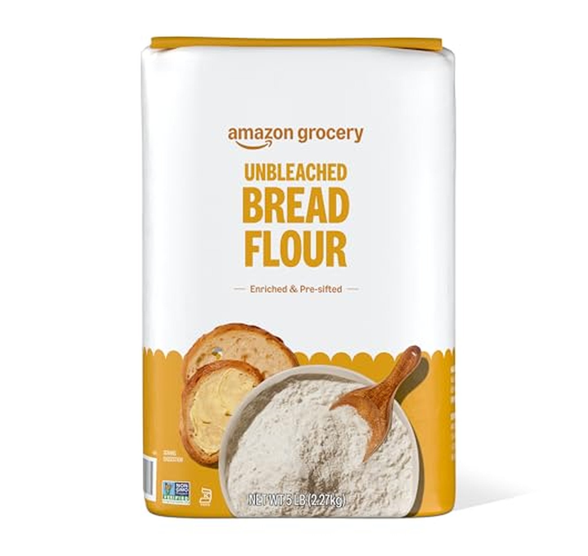 Enriched Unbleached Bread Flour, 5 lb