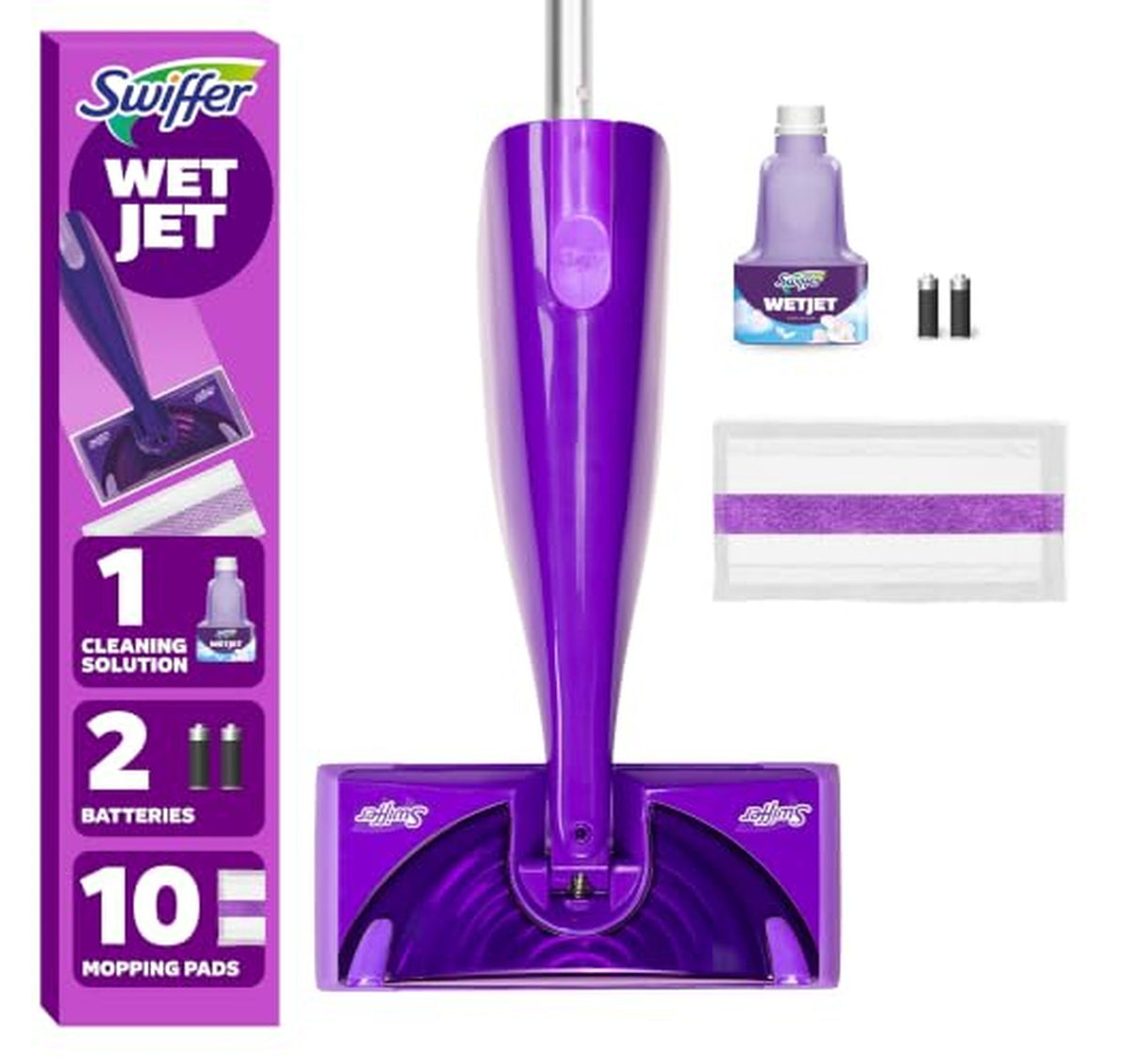 Swiffer WetJet Spray Mop Starter Kit with Pads