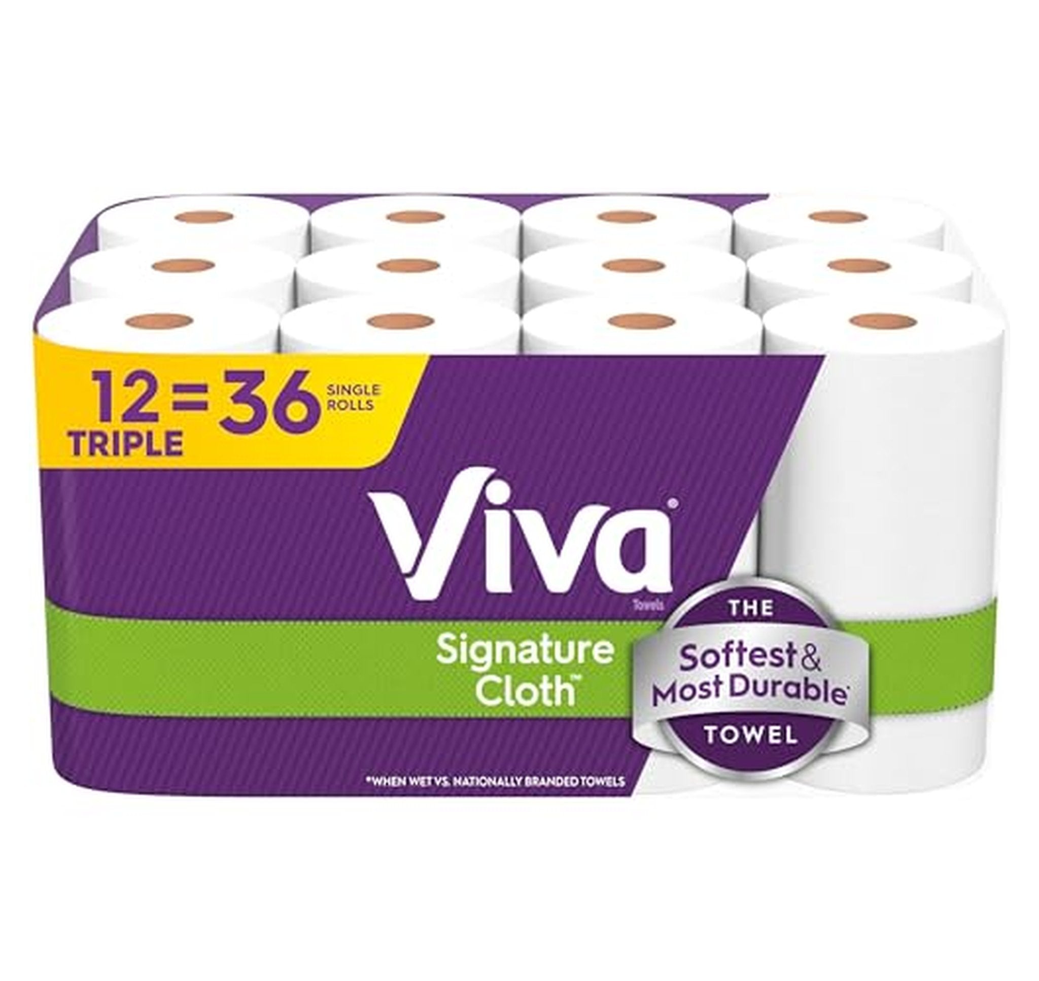 12 Pack Viva Signature Cloth Paper Towels