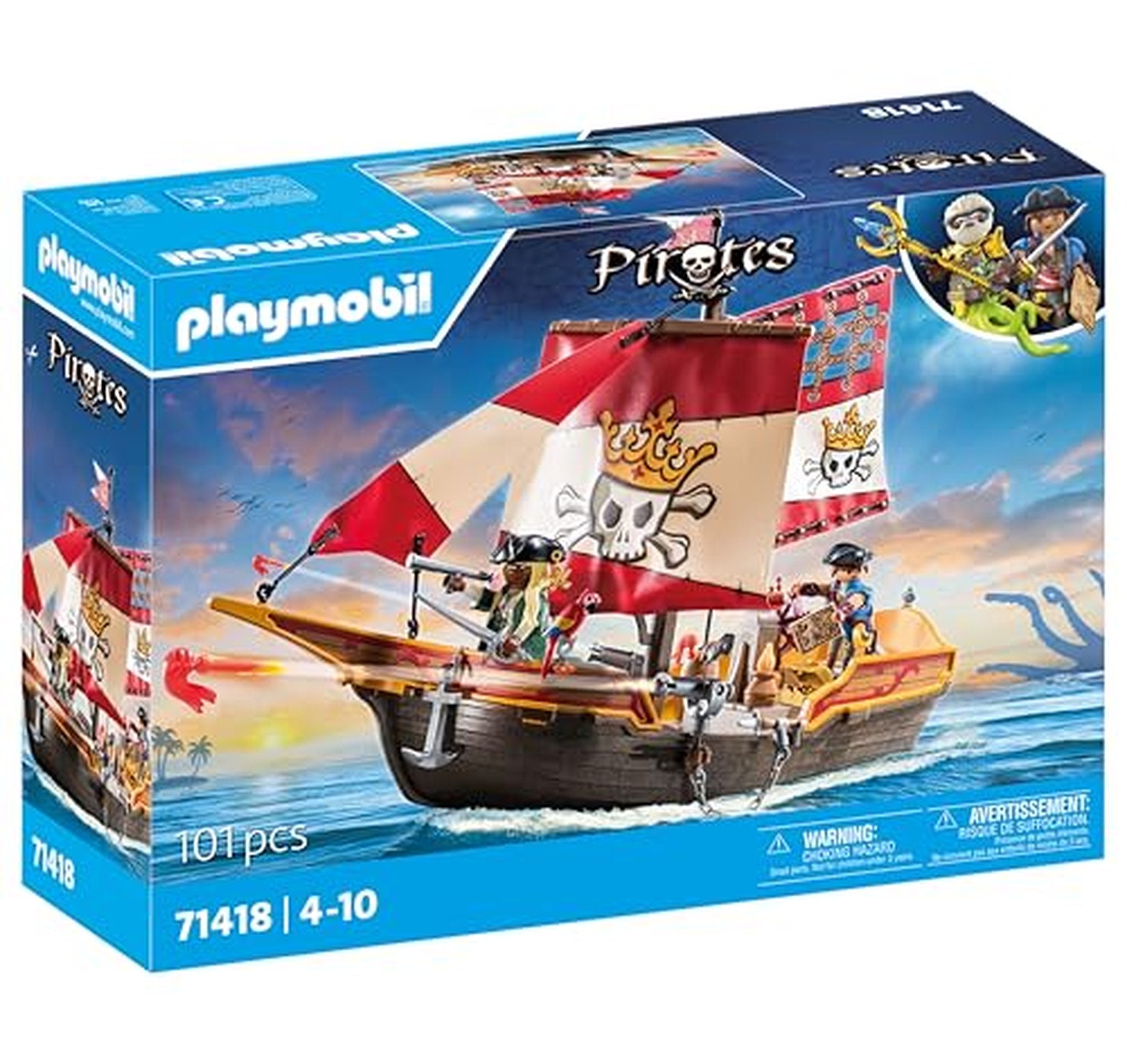 Playmobil Pirate Ship Playset