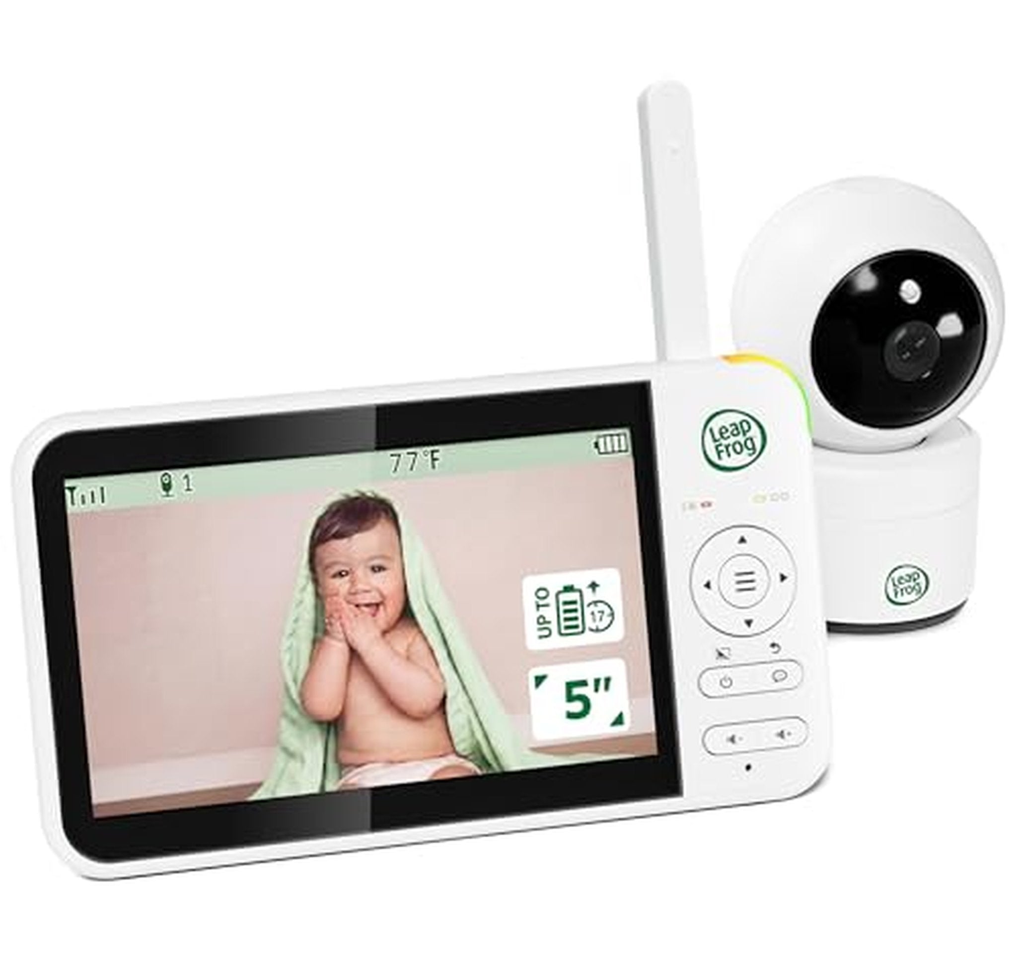 LeapFrog 5-Inch Video Baby Monitor with PTZ